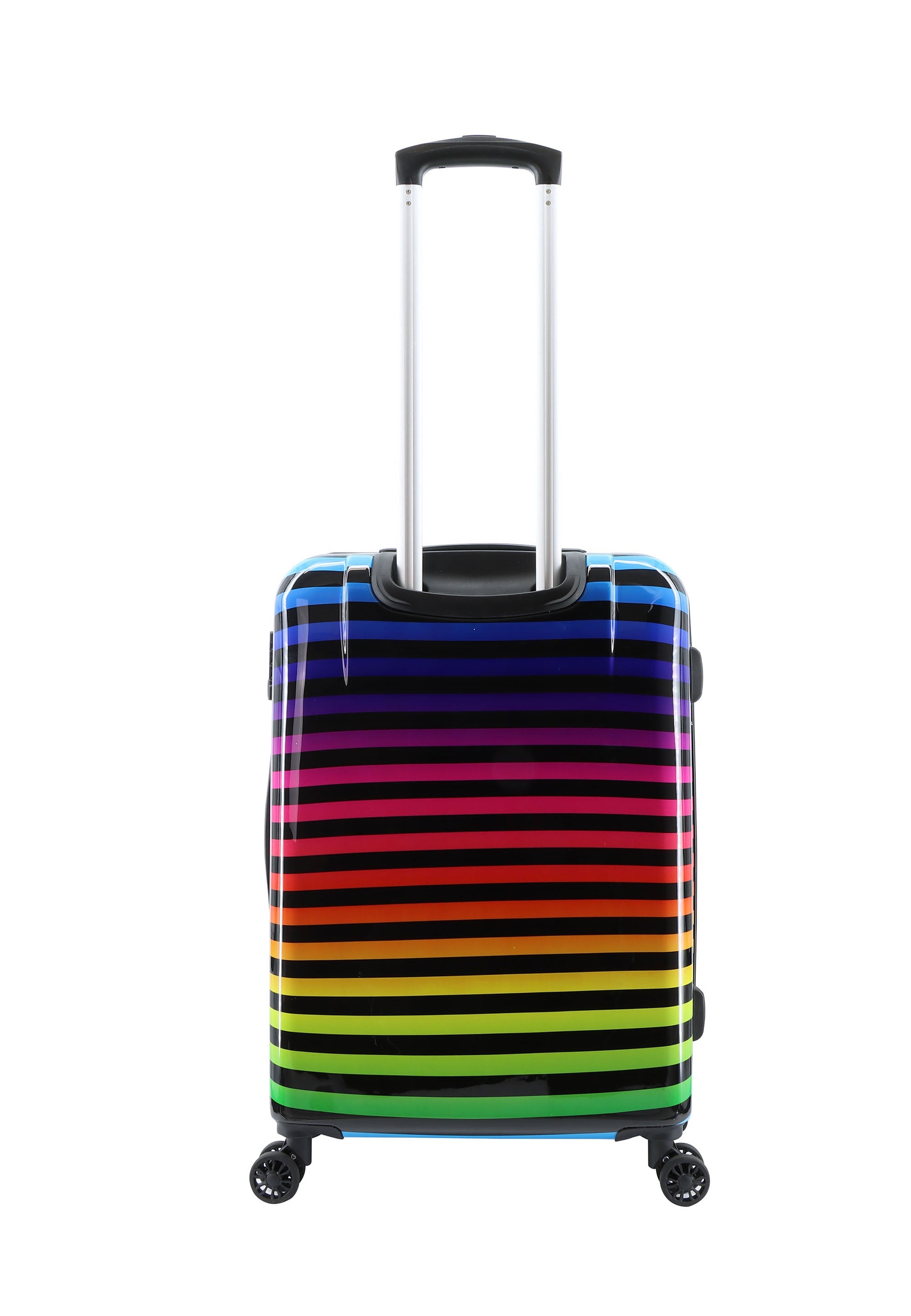 Saxoline Color Strip Hard Suitcase / Luggage / Trolley - 64 cm (Medium)