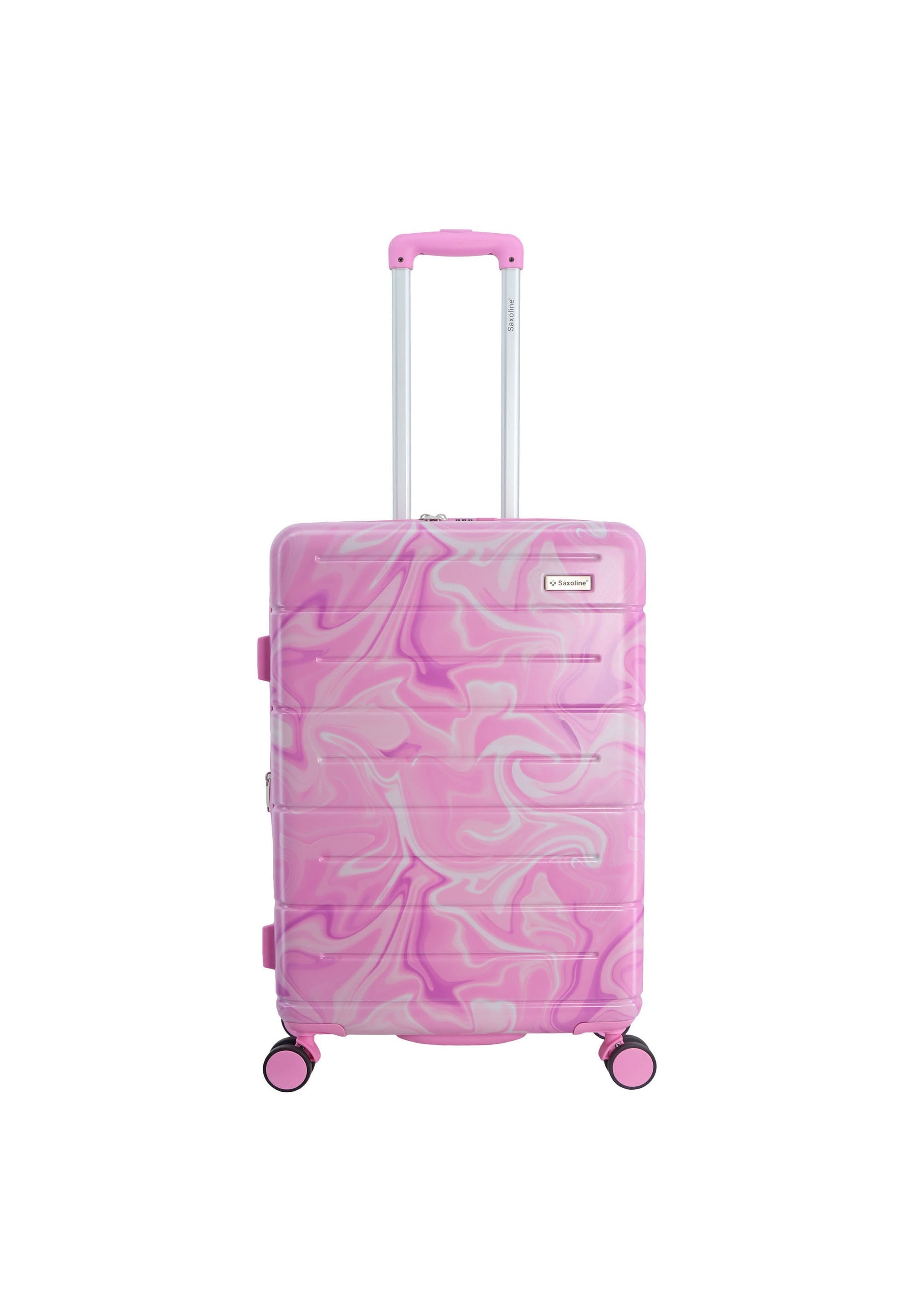 Saxoline Splash Hard Suitcase Set / Luggage Set / Trolley Set - 57/67/77 cm (S/M/L)