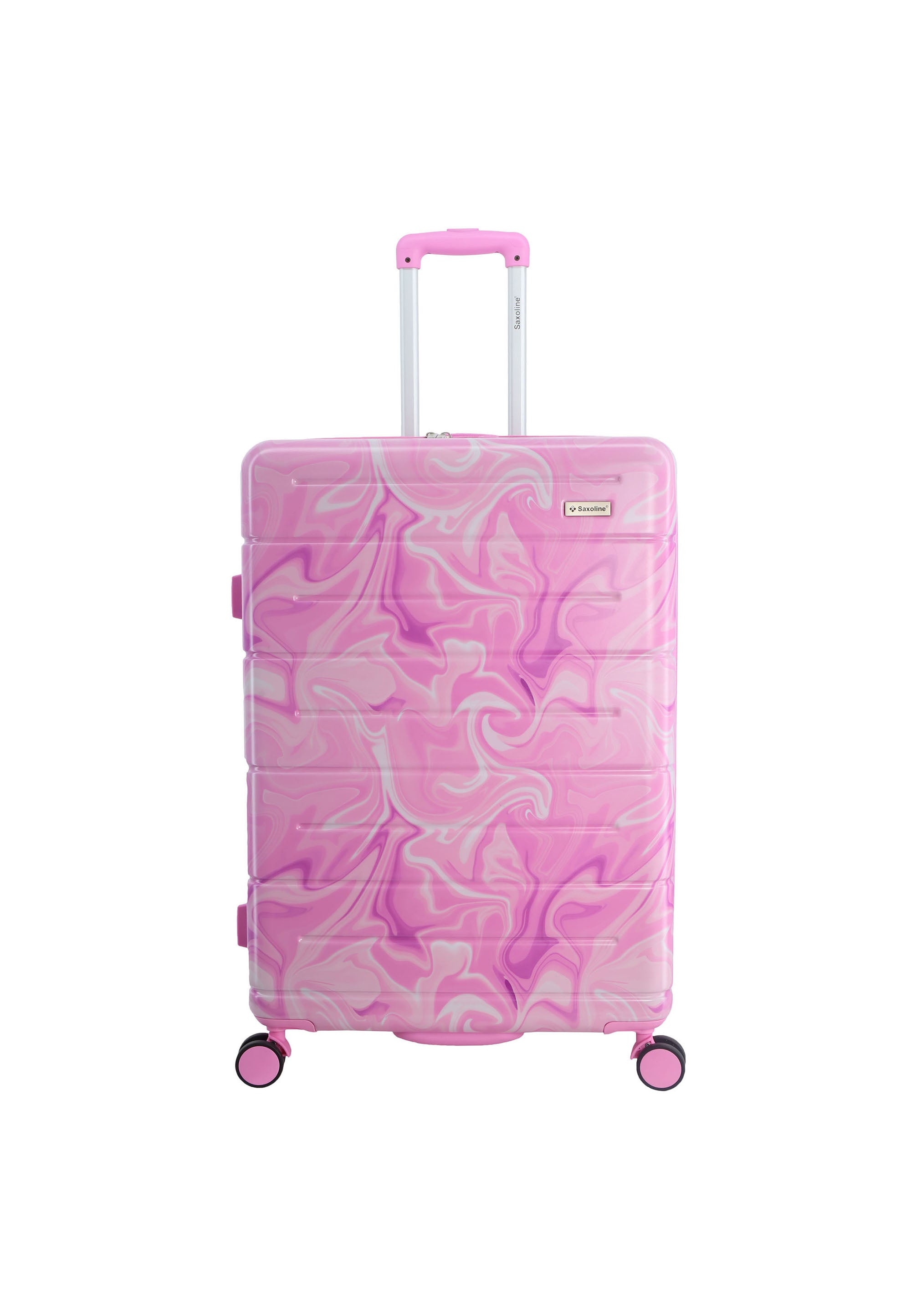 Saxoline Splash Hard Suitcase Set / Luggage Set / Trolley Set - 57/67/77 cm (S/M/L)