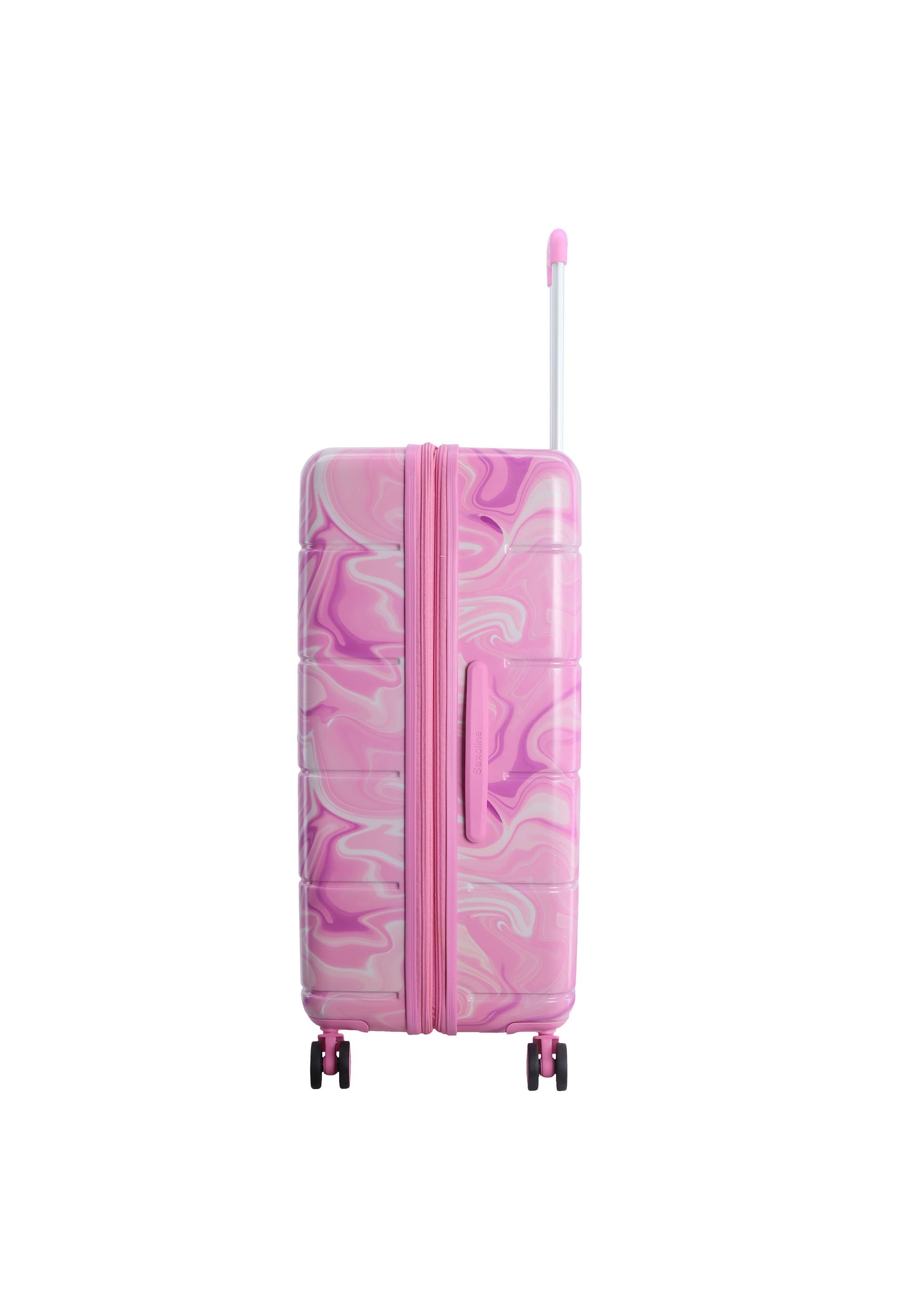 Saxoline Splash Hard Suitcase Set / Luggage Set / Trolley Set - 57/67/77 cm (S/M/L)