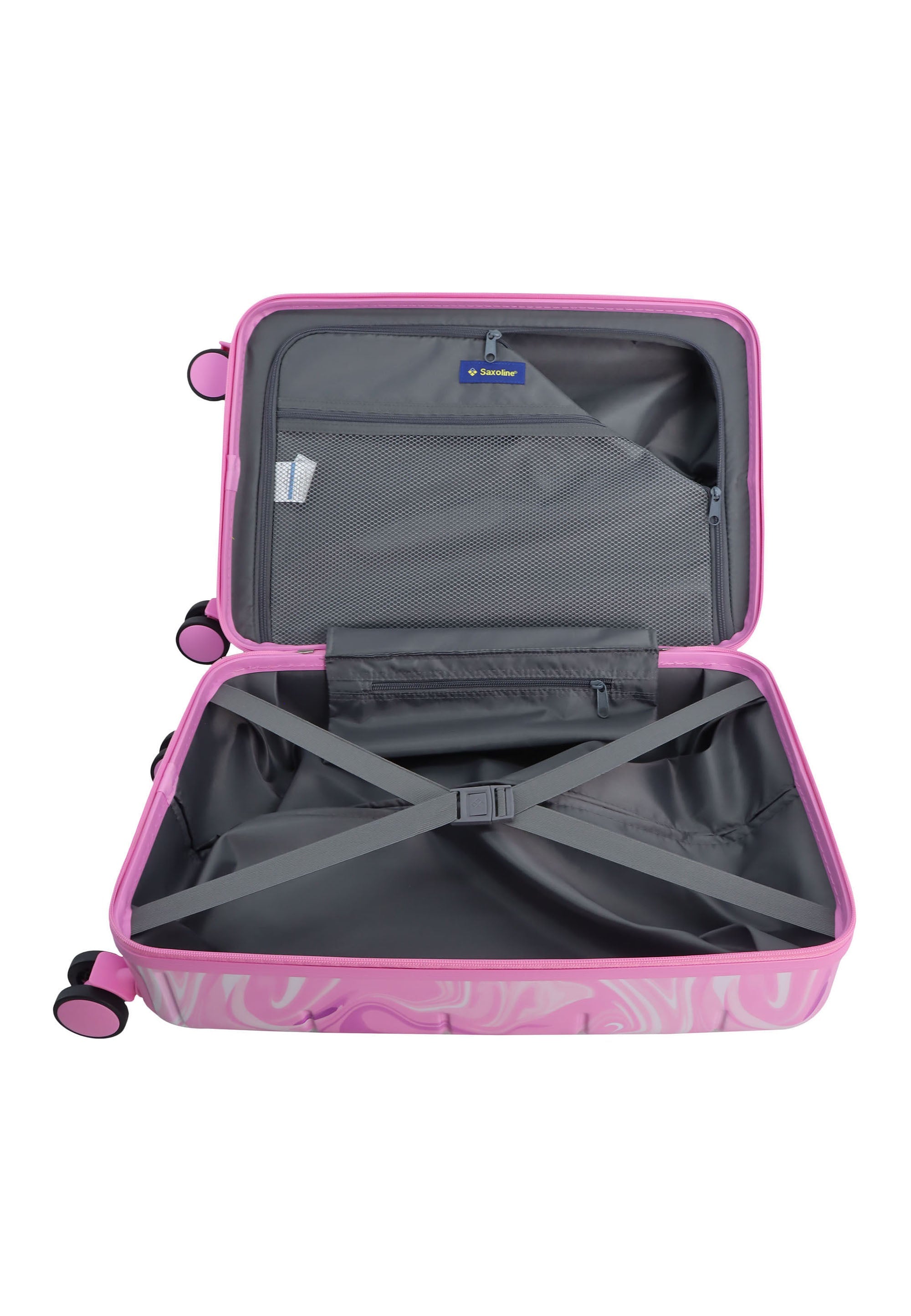 Saxoline Splash Handluggage Hard Suitcase / Luggage / Trolley - 57 cm (Small)