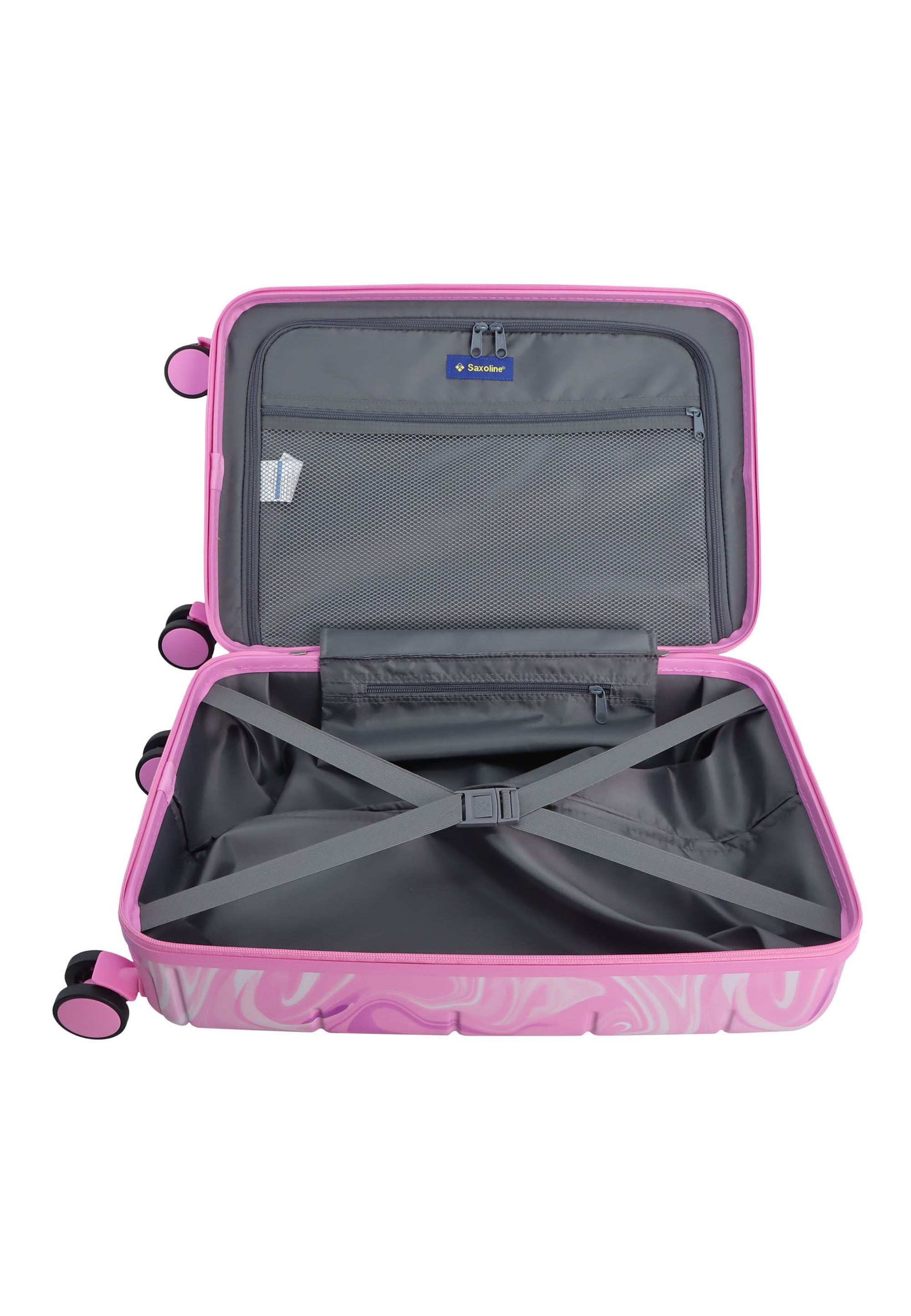 Saxoline Splash Handluggage Hard Suitcase / Luggage / Trolley - 57 cm (Small)