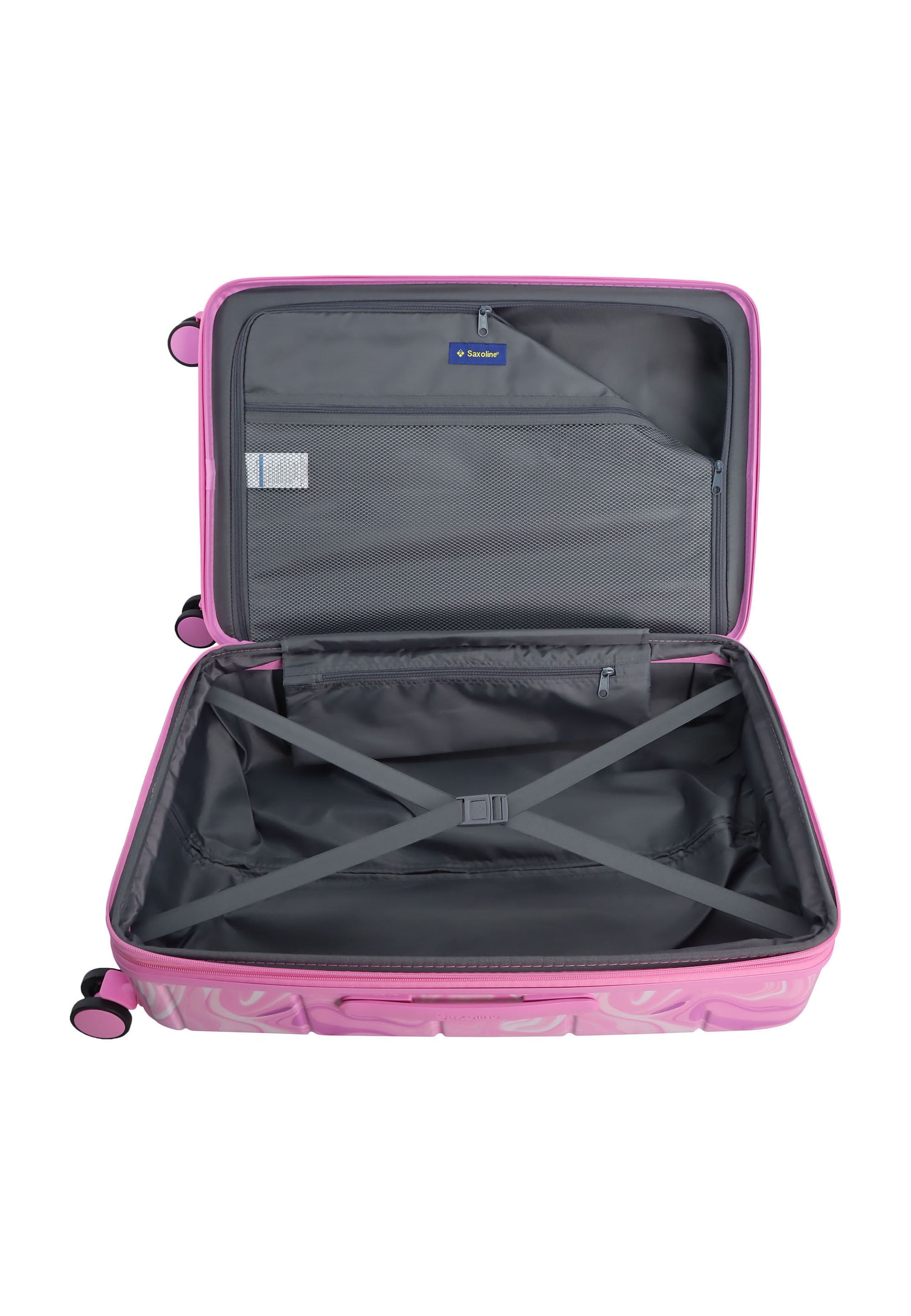 Saxoline Splash Hard Suitcase / Luggage / Trolley - 67 cm (Medium)