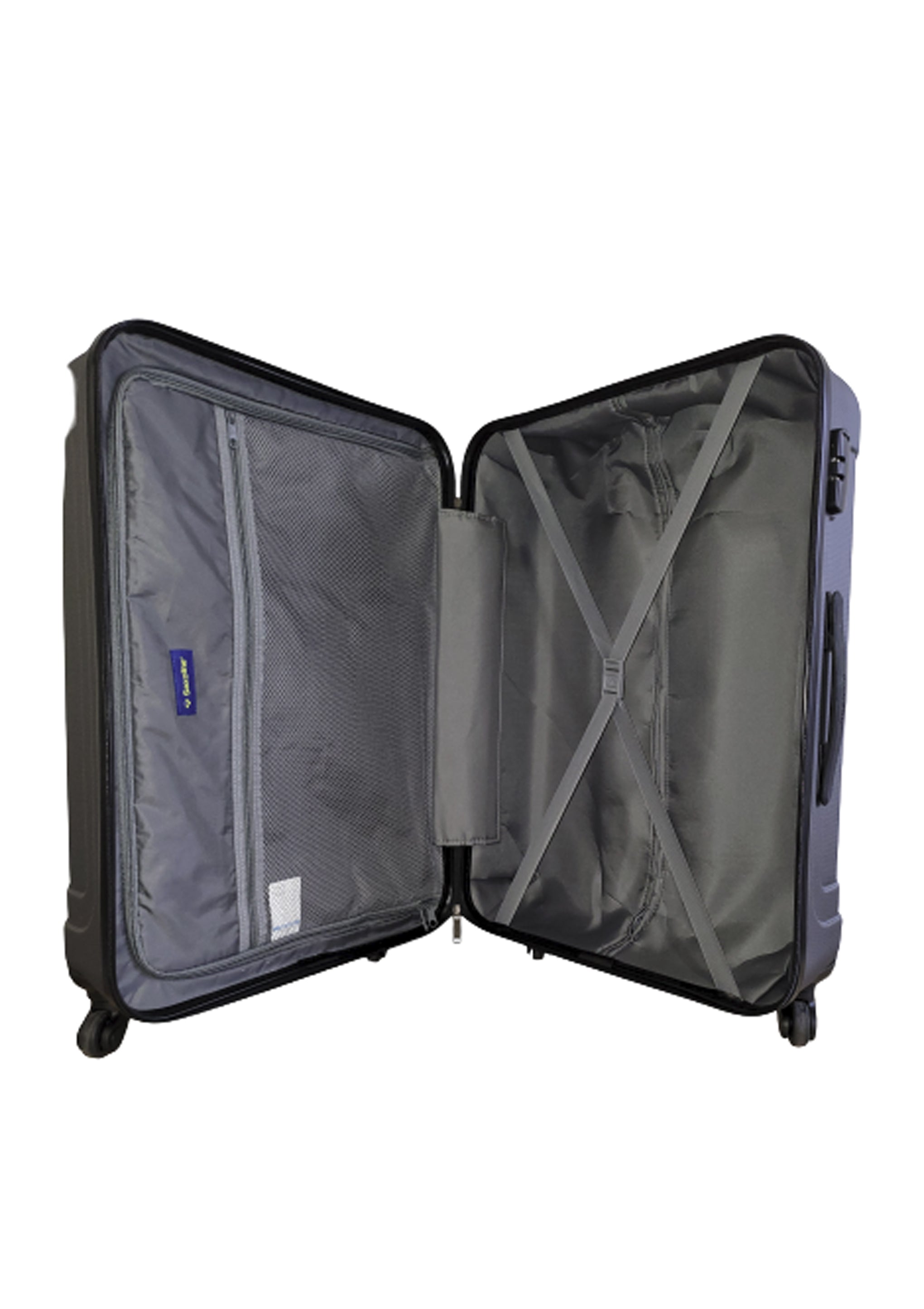 Saxoline Matrix Handluggage Hard Suitcase / Trolley / Travel Suitcase - 53 cm - (Small) - Antracite