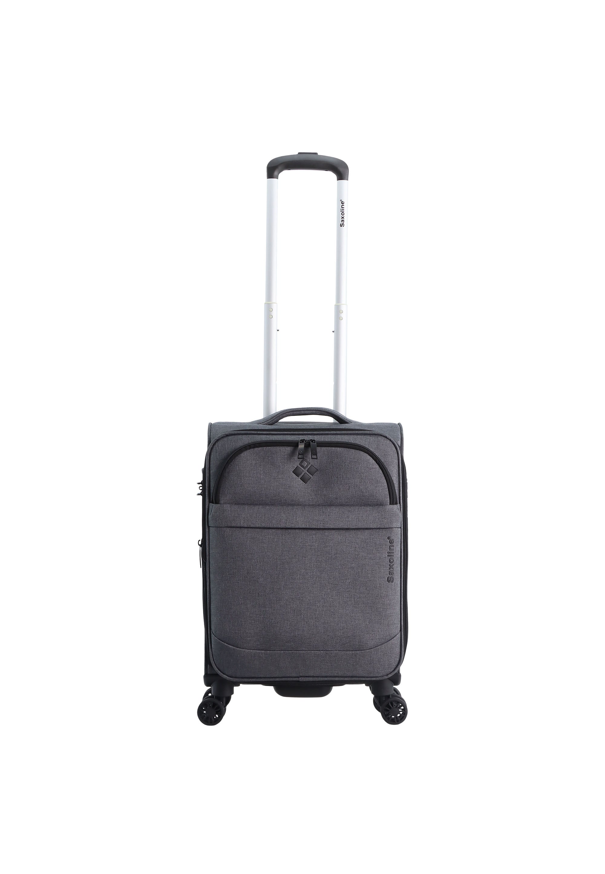 Saxoline 2 Tone Soft Suitcase Set / Luggage Set / Trolley Set (S/M/L)