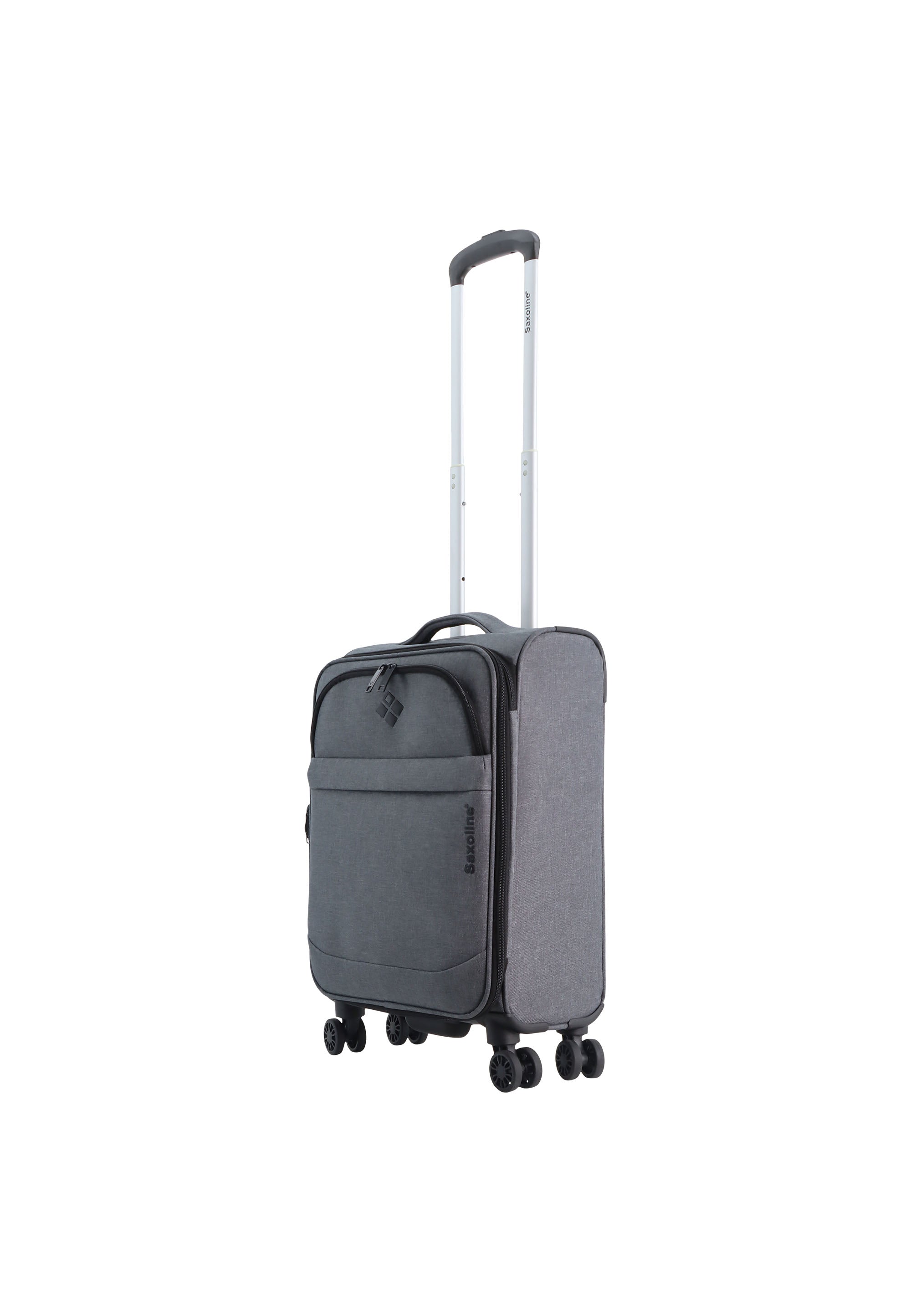 Saxoline 2 Tone Handluggage Soft Suitcase / Trolley / Travel Suitcase - 53 cm (Small)