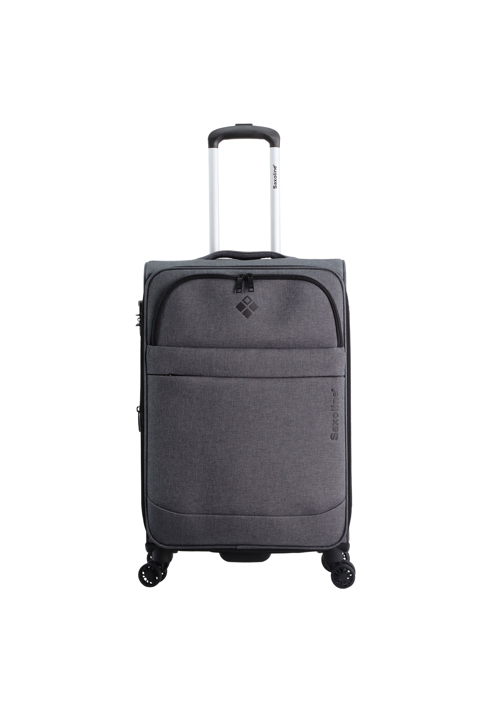 Saxoline 2 Tone Soft Suitcase Set / Luggage Set / Trolley Set (S/M/L)