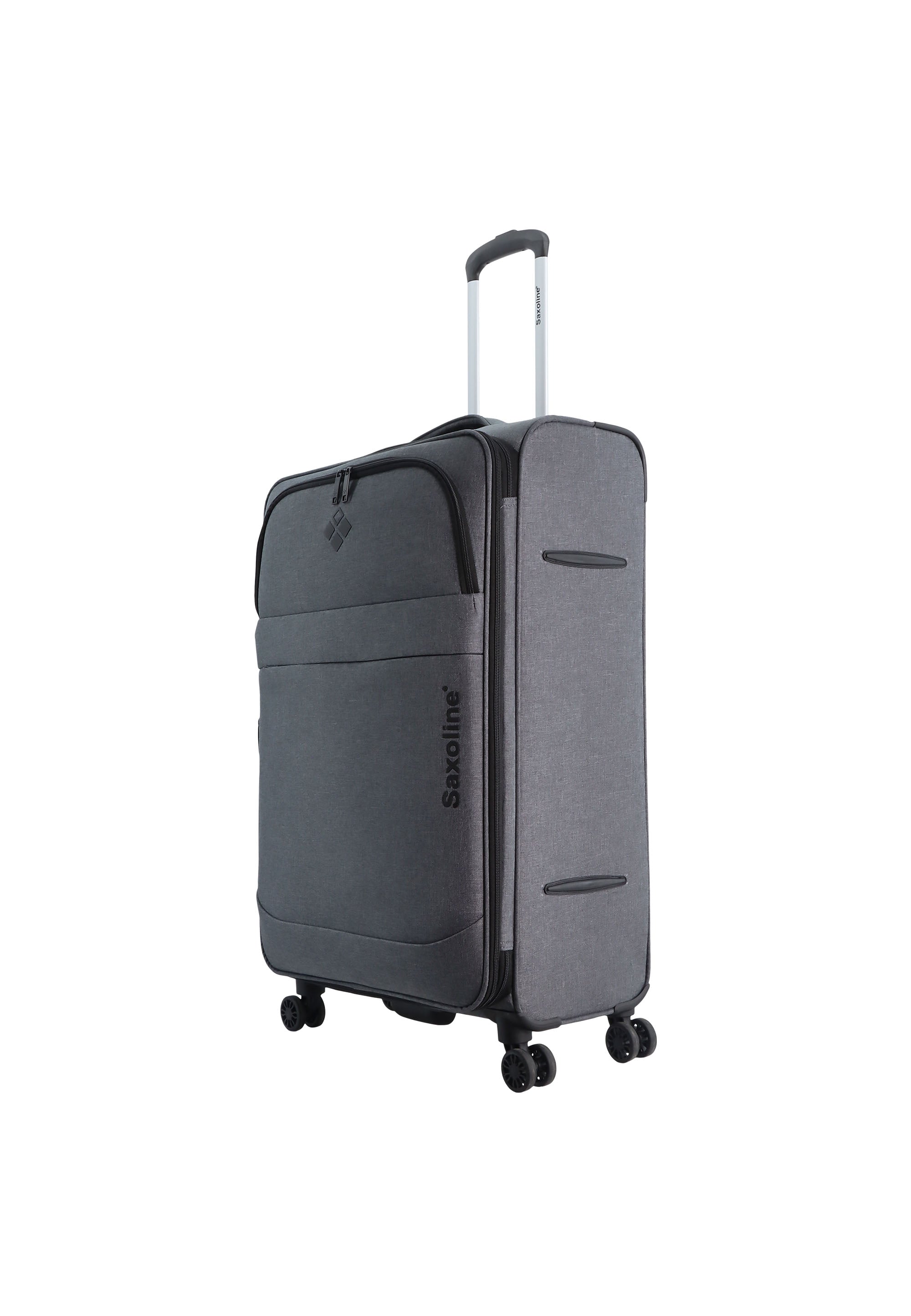 Saxoline 2 Tone Soft Suitcase Set / Luggage Set / Trolley Set (S/M/L)