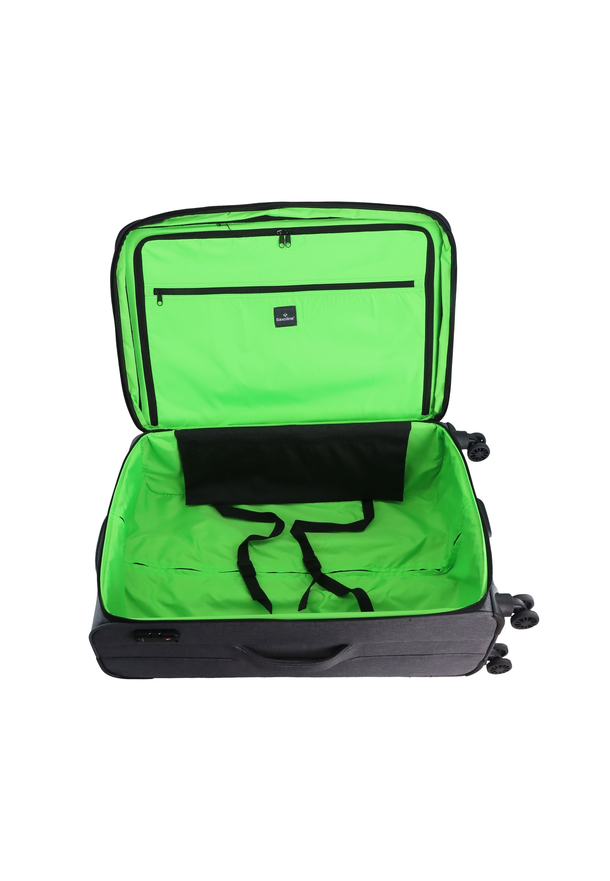 Saxoline 2 Tone Soft Suitcase Set / Luggage Set / Trolley Set (S/M/L)