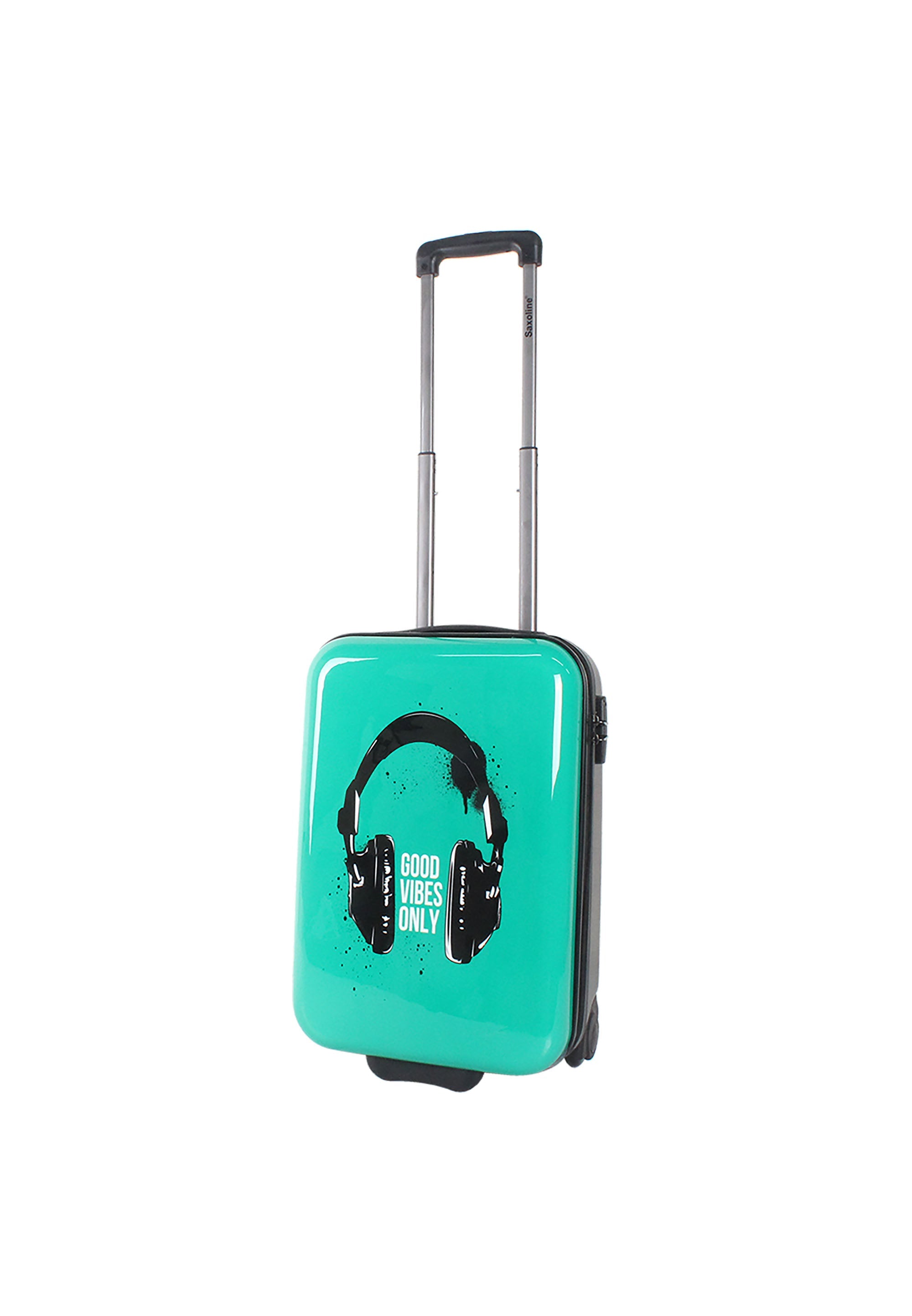 Saxoline Heaphone Handluggage HardSuitcase / Trolley / Travel Suitcase - 53 cm - (Small)