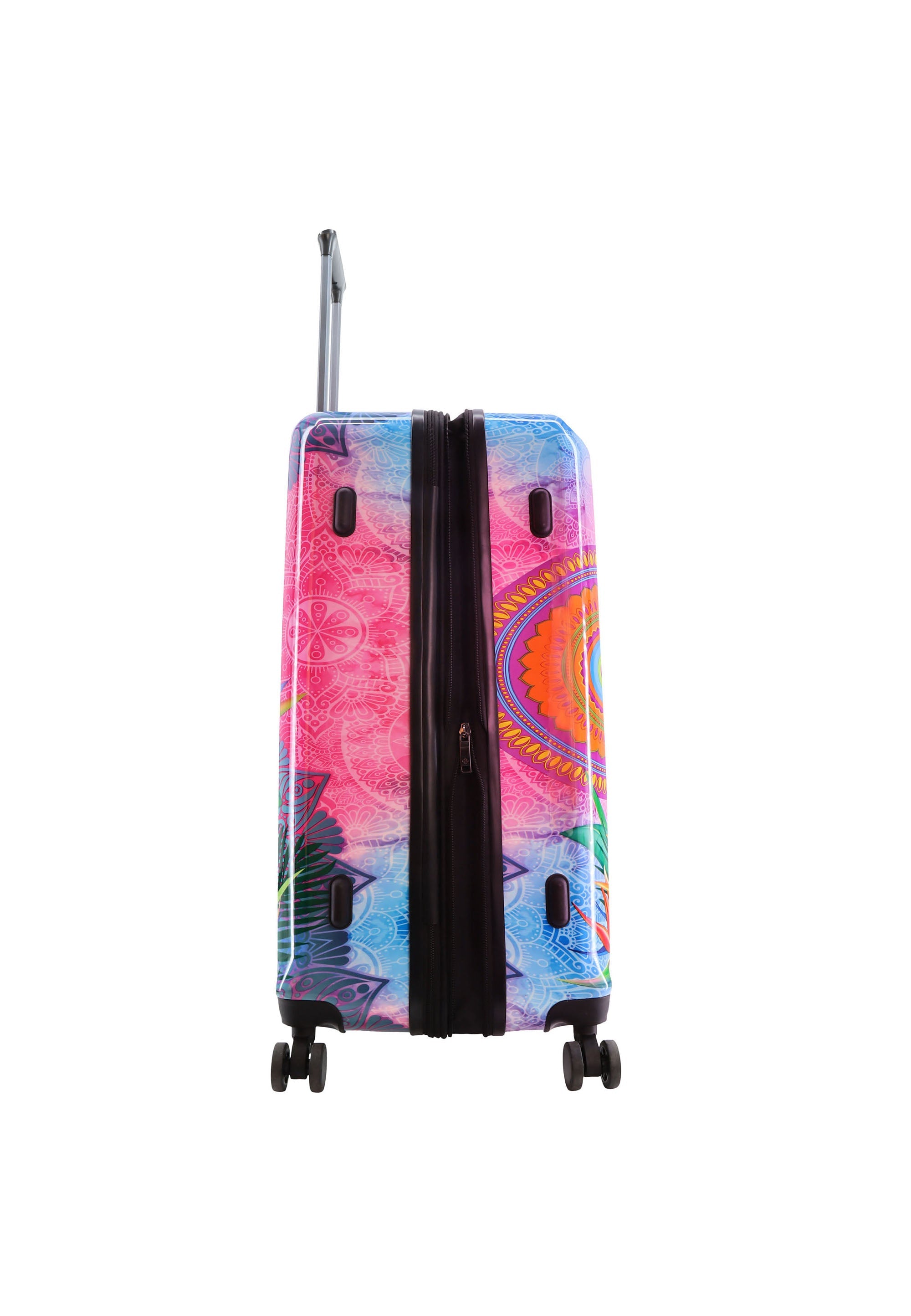 Saxoline Blue Butterfly Nature Hard Suitcase Set / Luggage Set / Trolley Set - 55/67/77 cm (S/M/L)