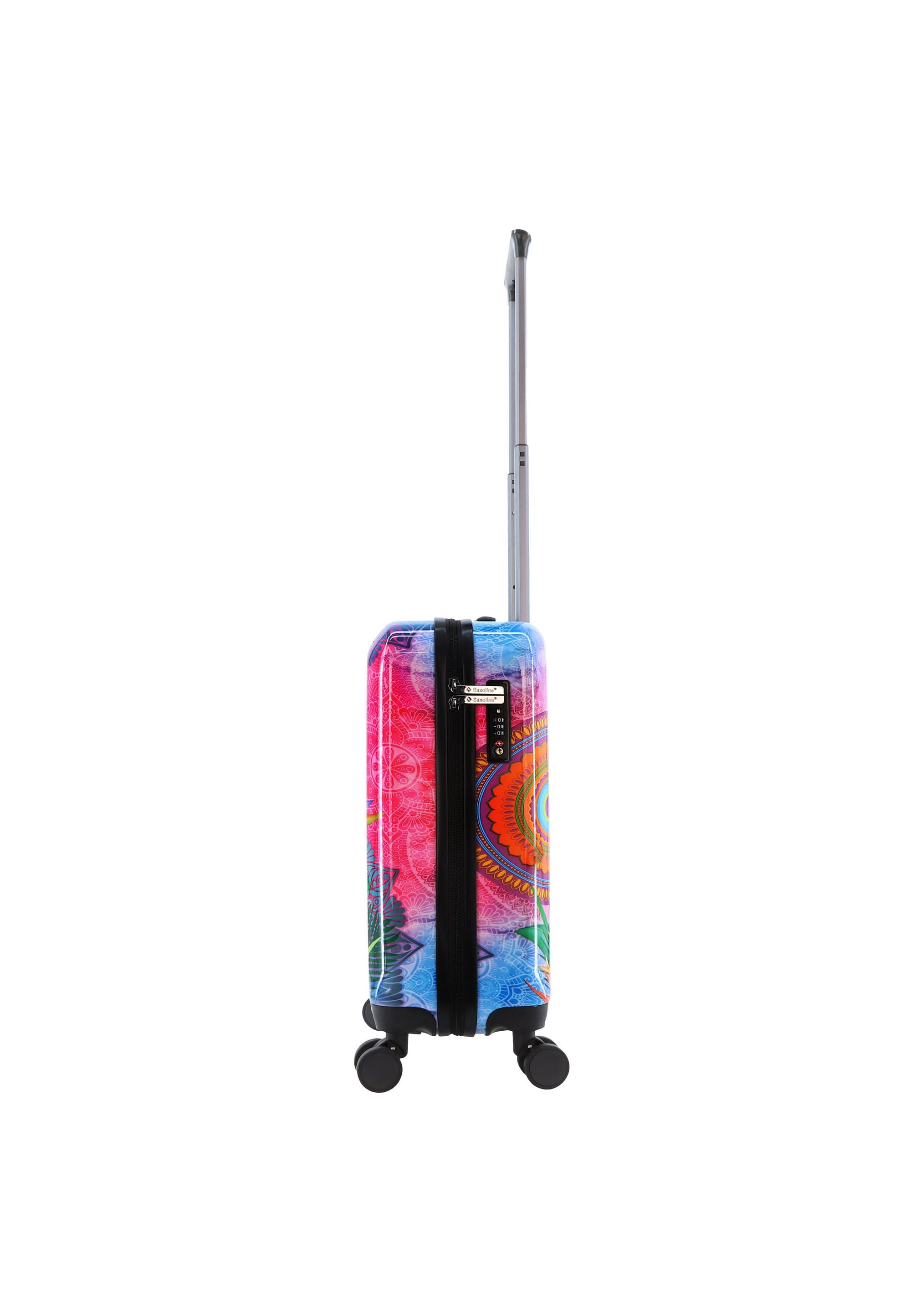 Saxoline Blue Butterfly Nature Handluggage Hard Suitcase / Luggage / Trolley - 55 cm (Small)