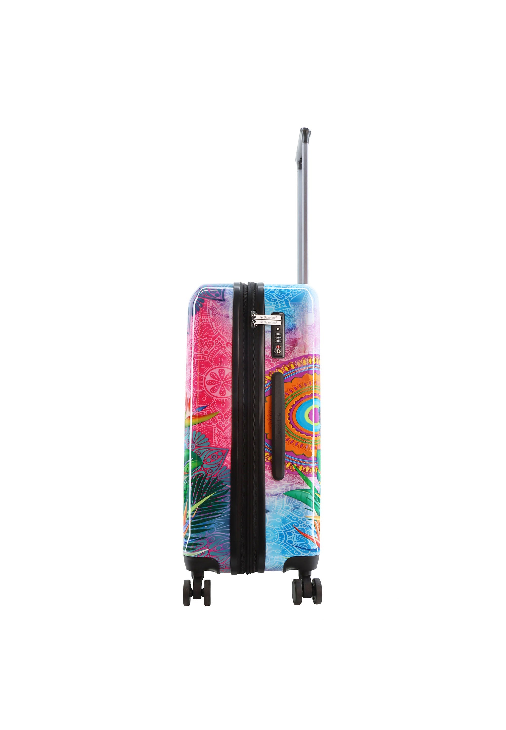 Saxoline Blue Butterfly Nature Hard Suitcase / Luggage / Trolley - 67 cm (Medium)