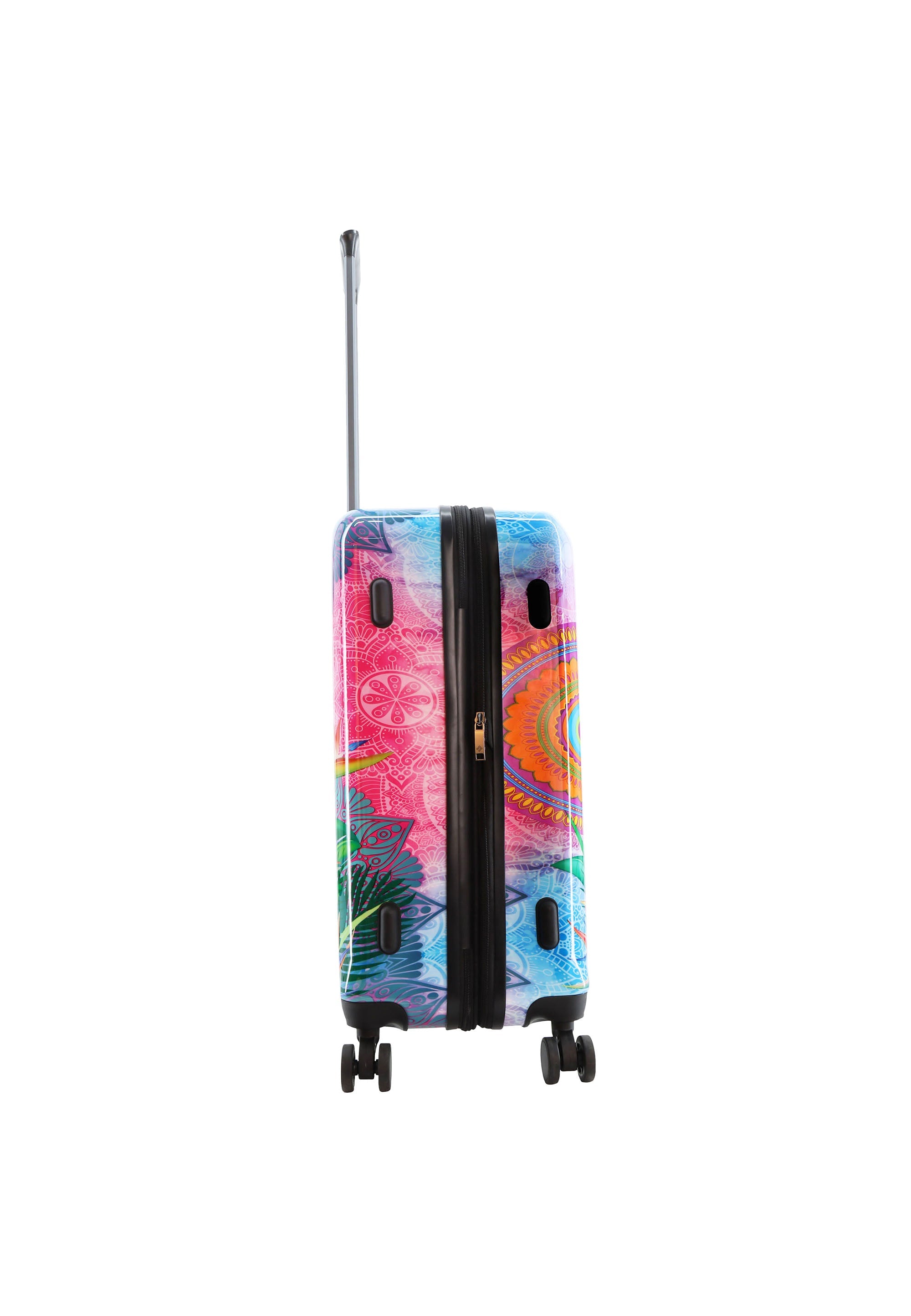 Saxoline Blue Butterfly Nature Hard Suitcase / Luggage / Trolley - 67 cm (Medium)