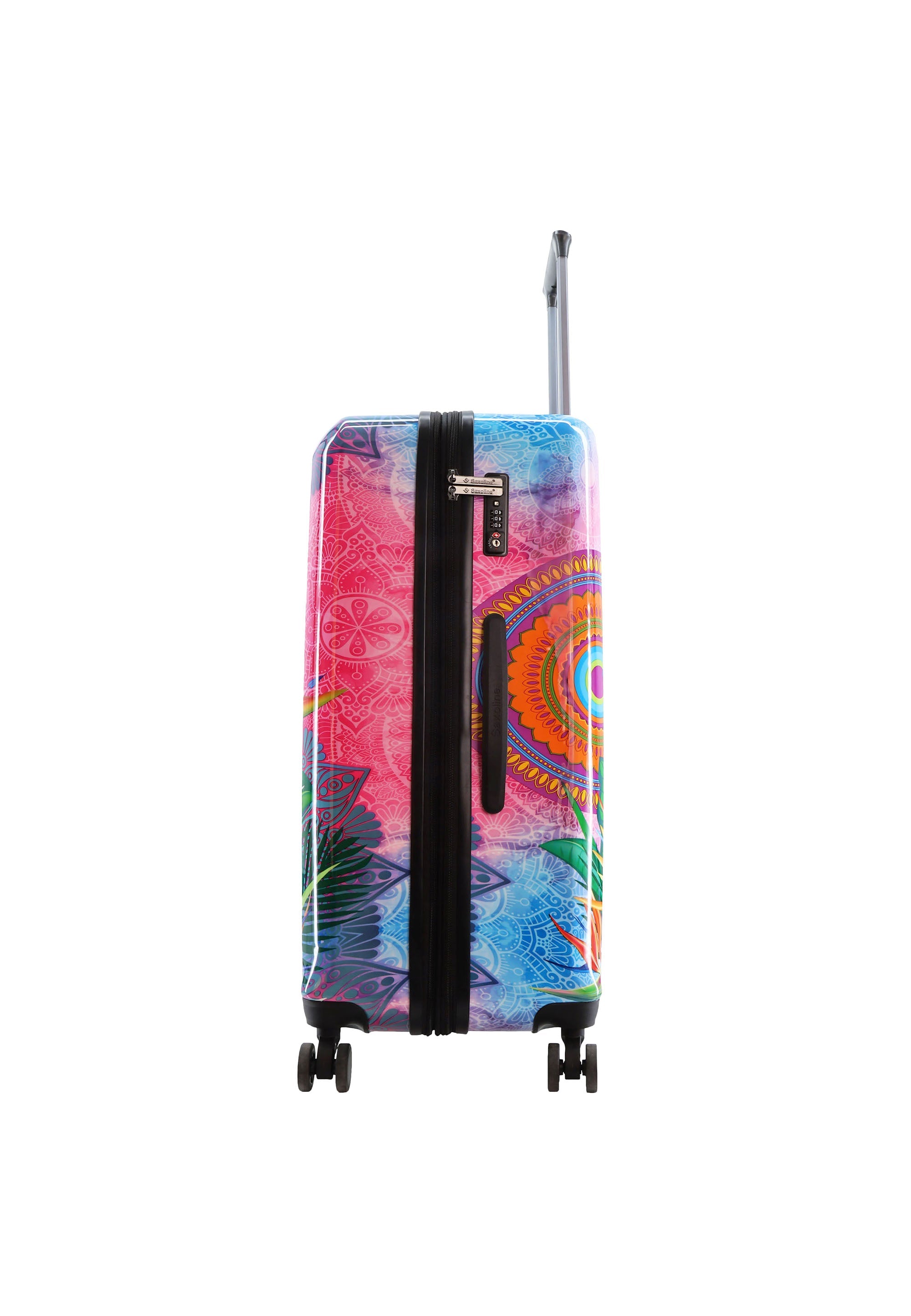Saxoline Blue Butterfly Nature Hard Suitcase / Luggage / Trolley - 77 cm (Large)