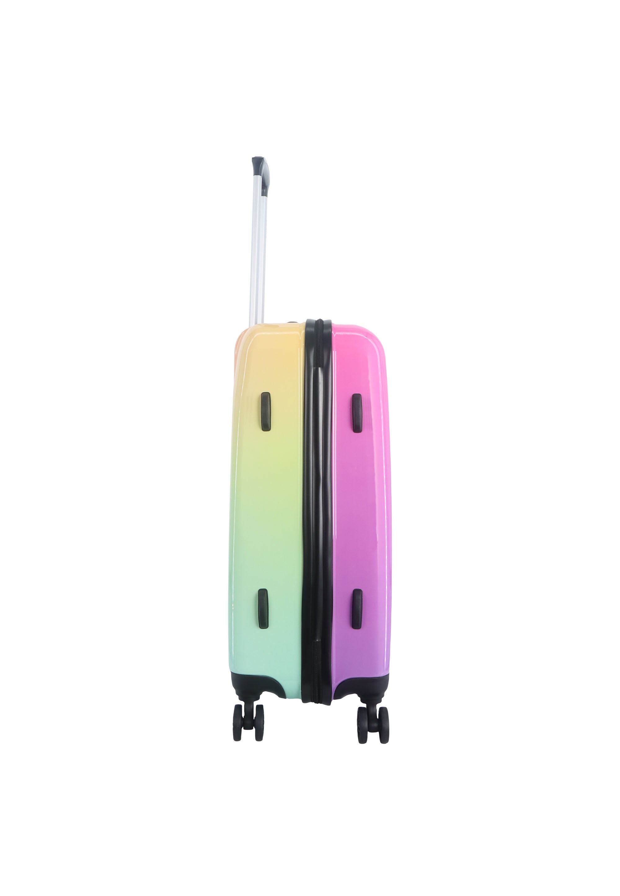 Saxoline Rainbow Hard Suitcase / Trolley / Luggage - 67 cm - (Medium)