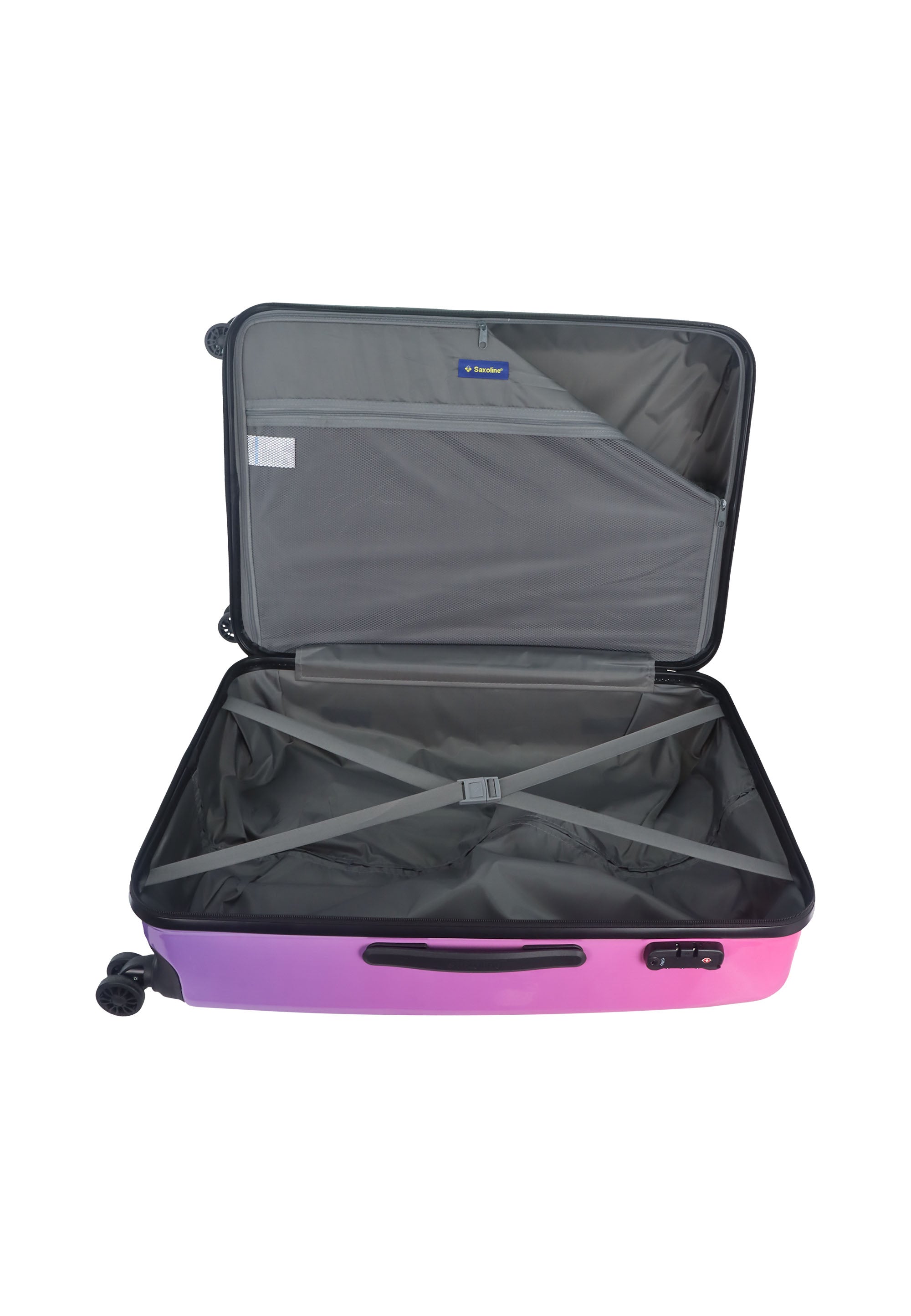 Saxoline Rainbow Hard Suitcase / Trolley / Luggage - 78 cm - (Large)