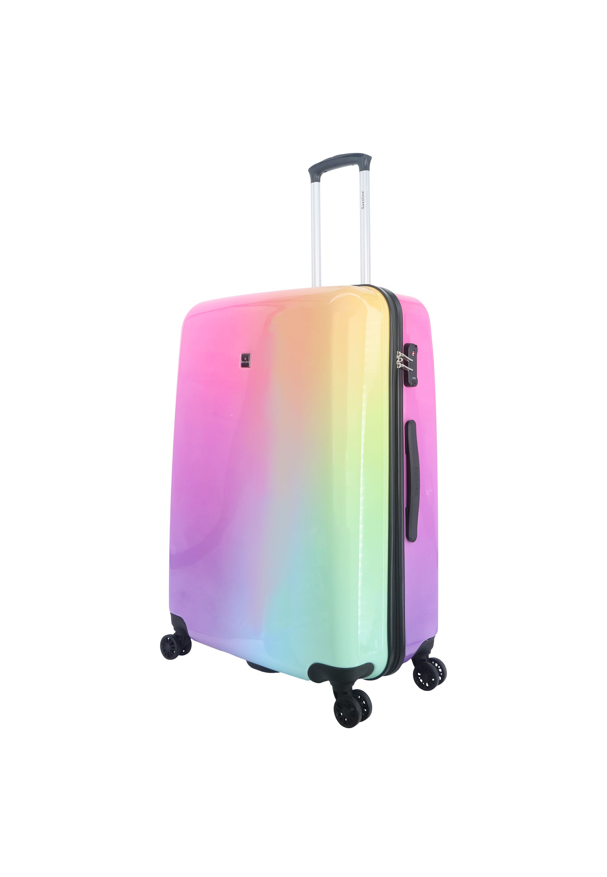 Saxoline Rainbow Hard Suitcase / Trolley / Luggage - 78 cm - (Large)