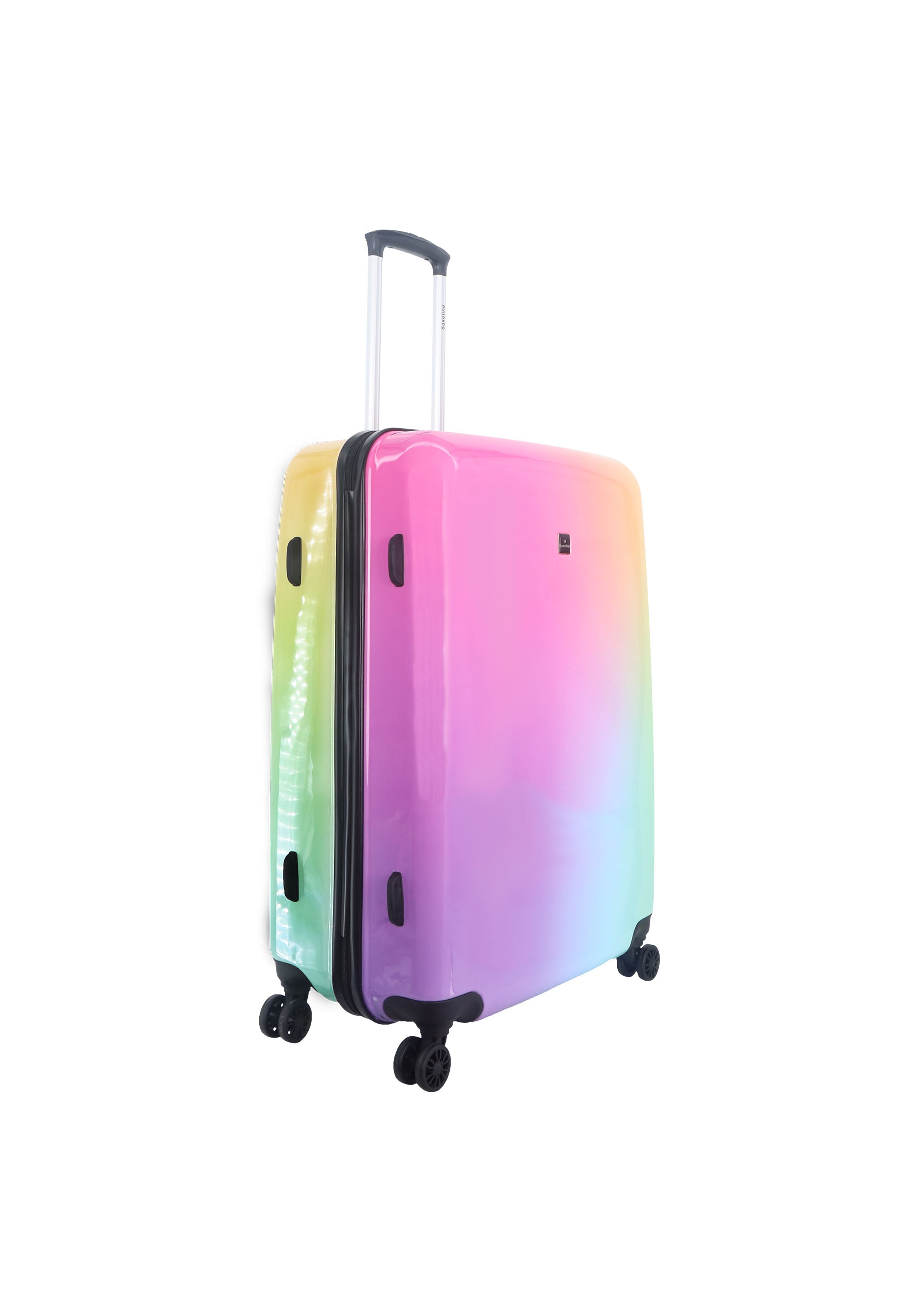 Saxoline Rainbow Hard Suitcase / Trolley / Luggage - 78 cm - (Large)