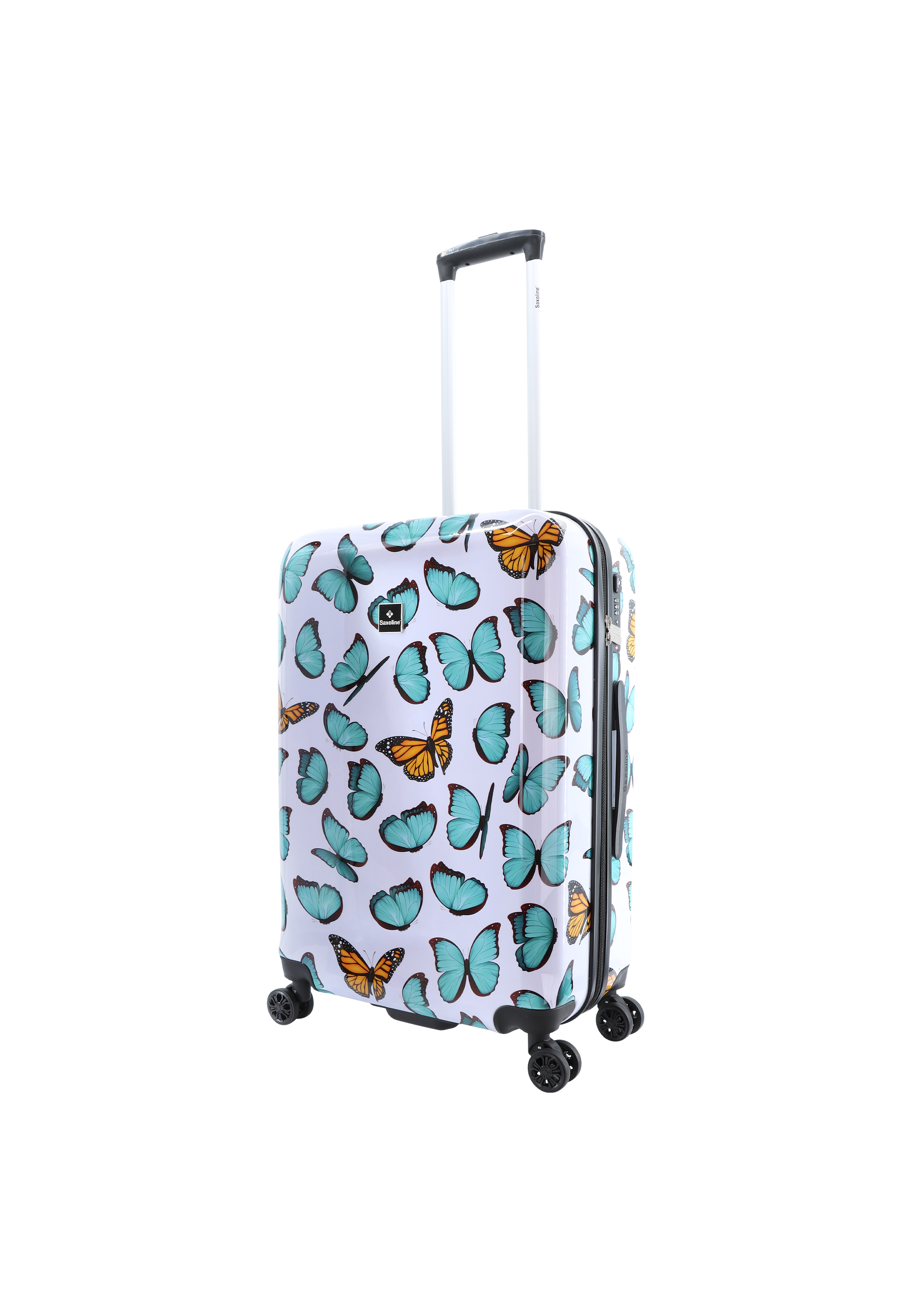 Saxoline Springful Hard Suitcase / Luggage / Trolley 66 cm - (Medium)