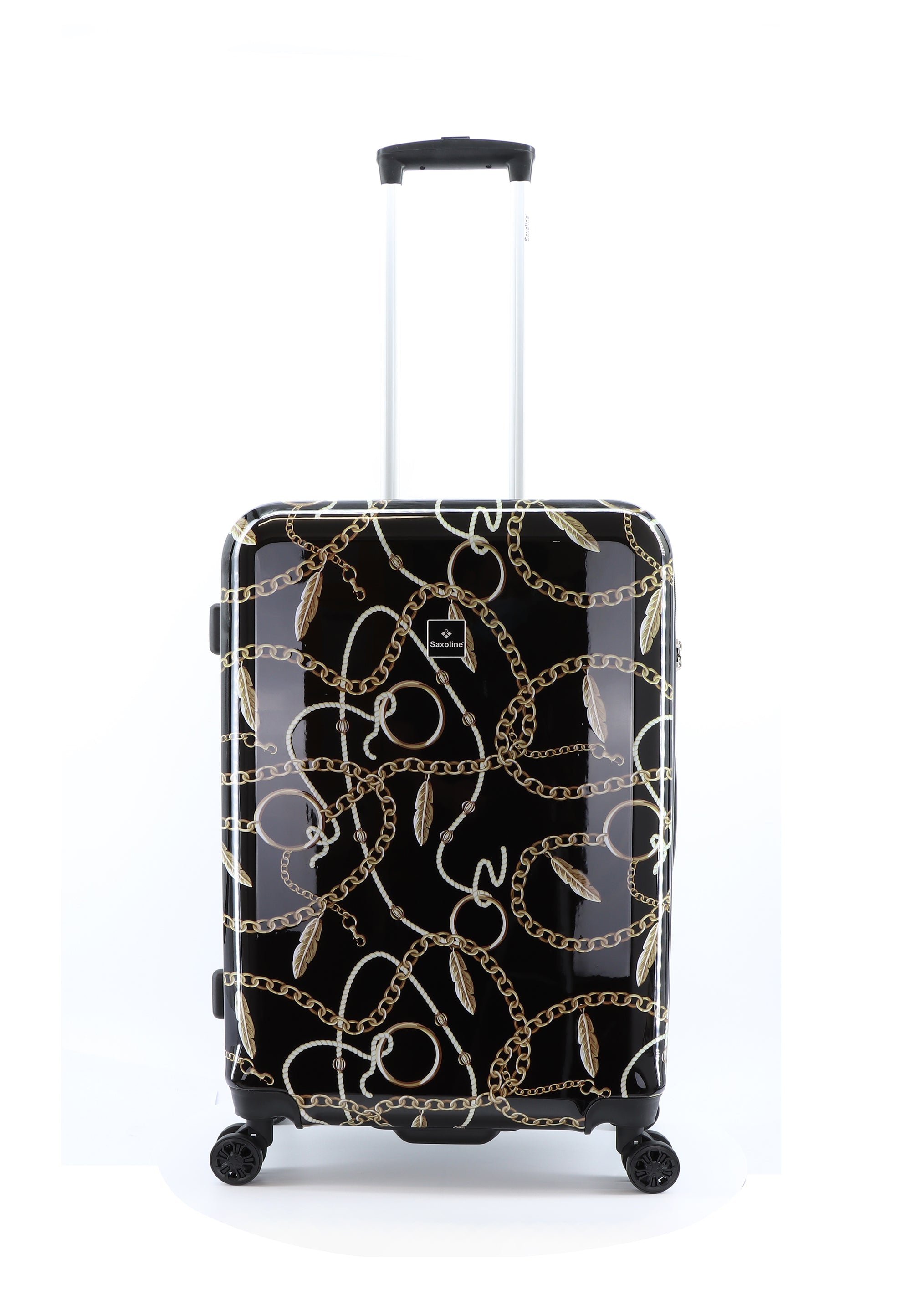 Saxoline Golden Age Hard Suitcase Set / Luggage Set / Trolley Set - 55/66/76 cm (S/M/L)