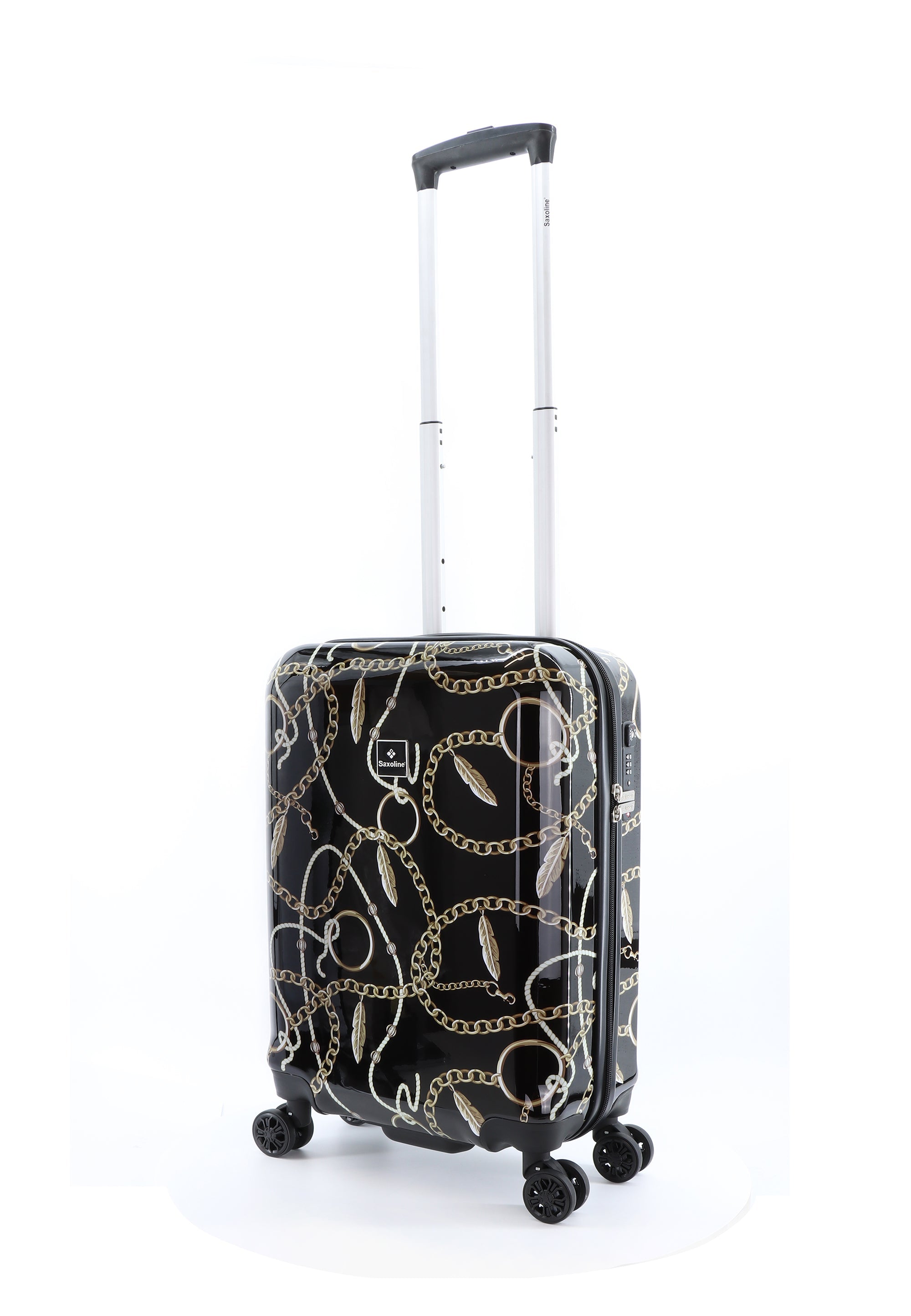 Saxoline Golden Age Handluggage Hard Suitcase / Luggage / Trolley - 57 cm (Small)
