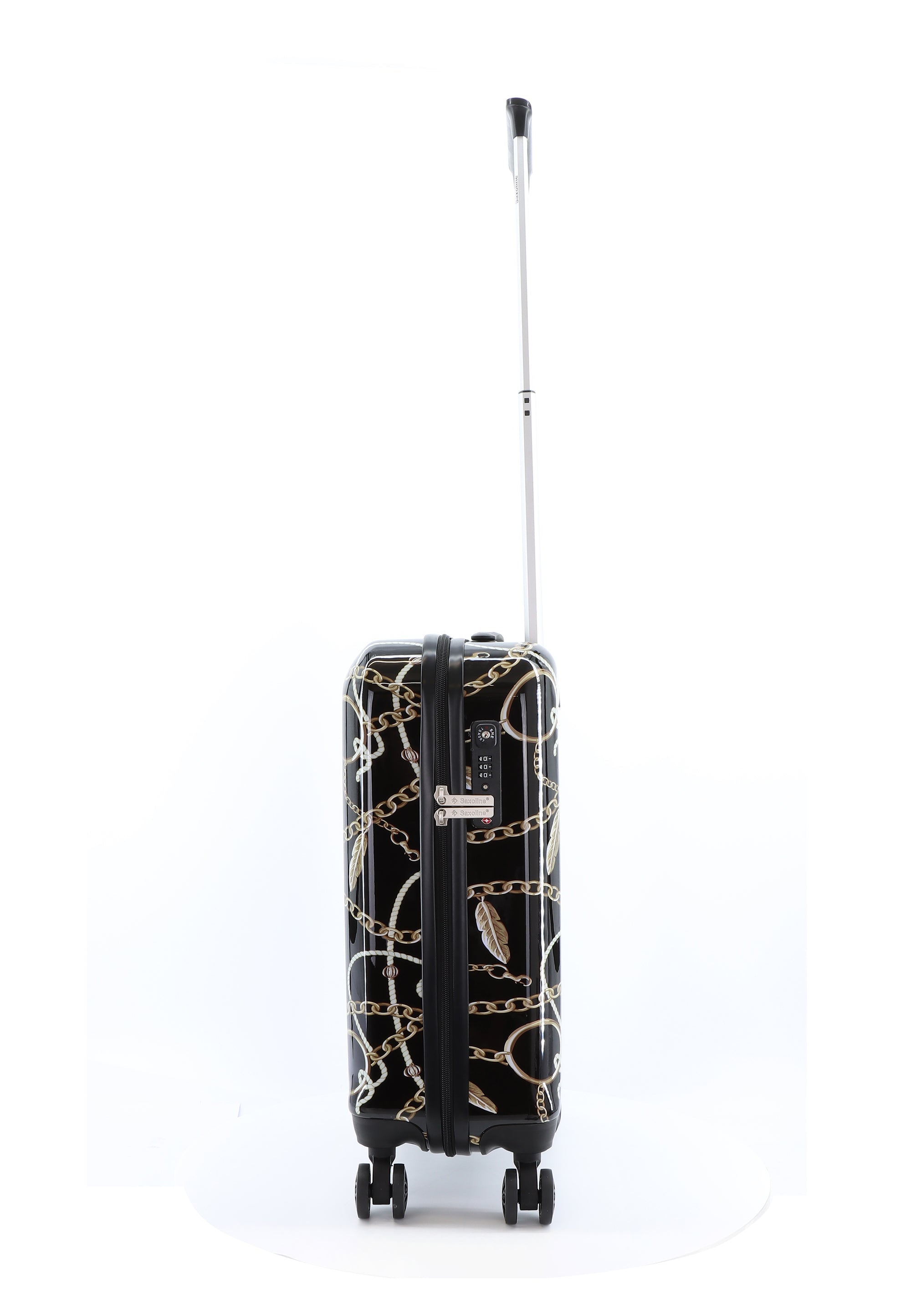 Saxoline Golden Age Handluggage Hard Suitcase / Luggage / Trolley - 57 cm (Small)