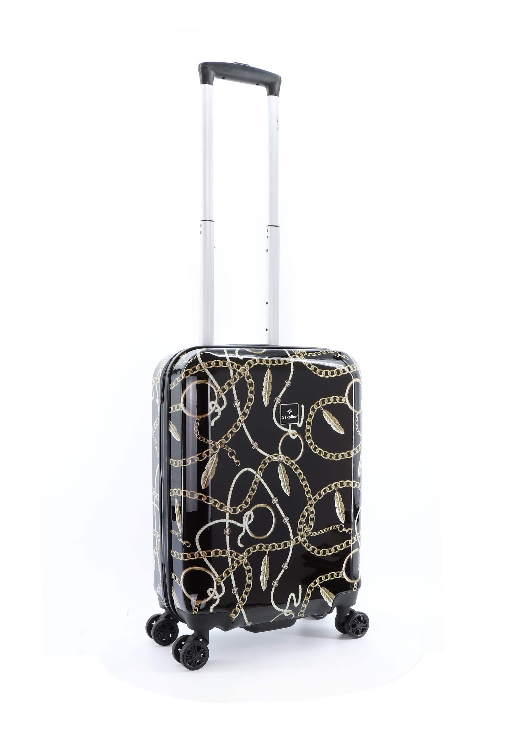 Saxoline Golden Age Handluggage Hard Suitcase / Luggage / Trolley - 57 cm (Small)