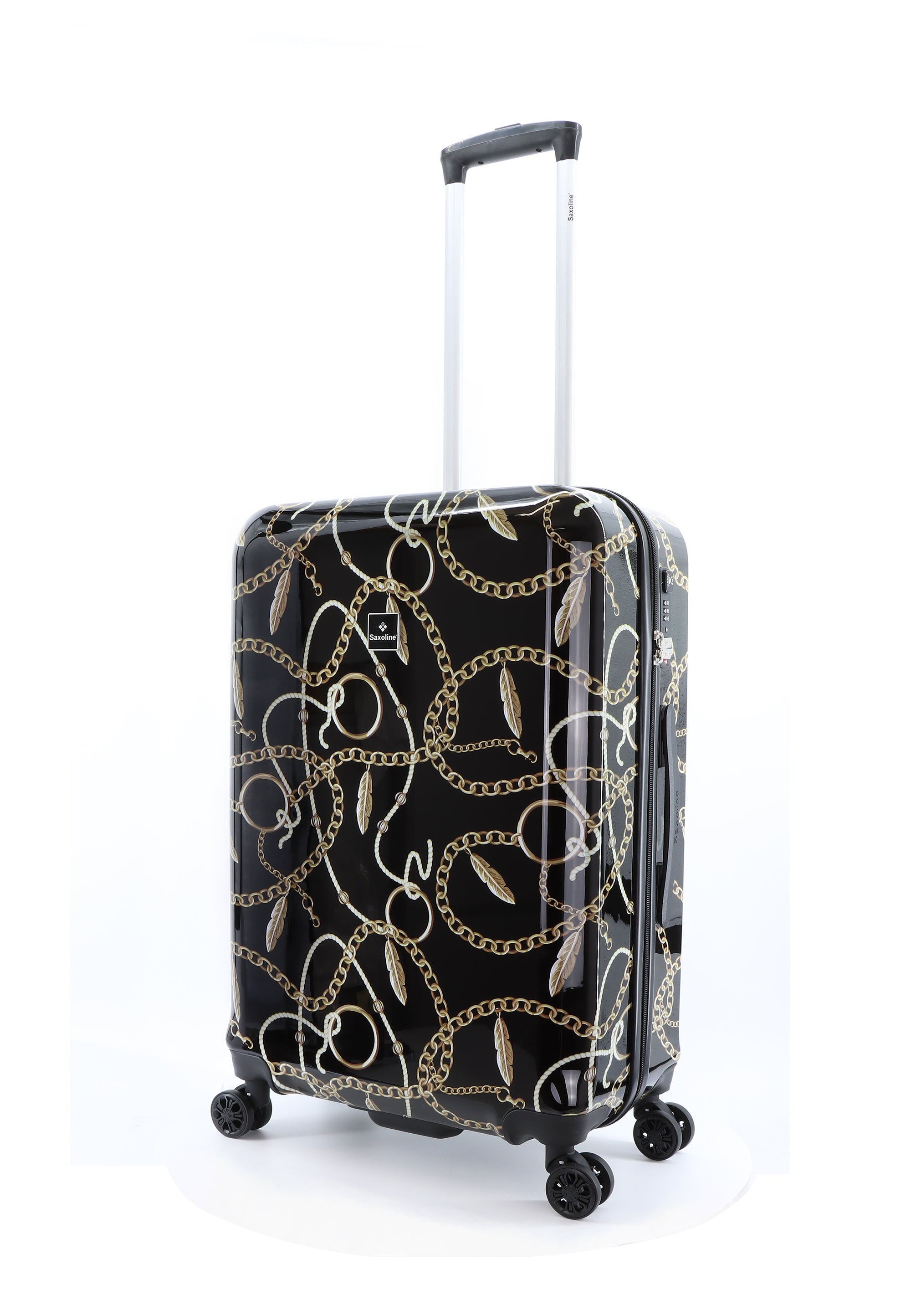 Saxoline Golden Age Hard Suitcase / Luggage / Trolley - 67 cm (Medium)