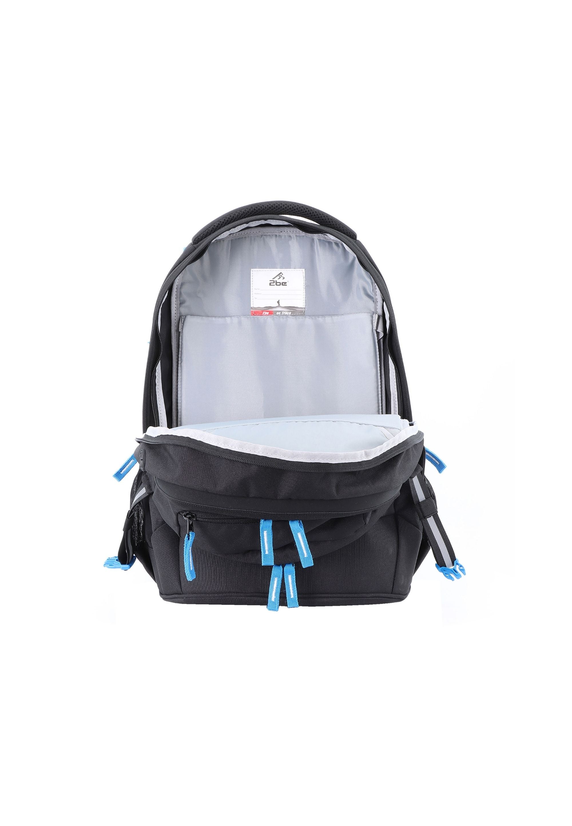 2be Schoolbag / Laptop Backpack / With Gym Bag and Pencil Case Black
