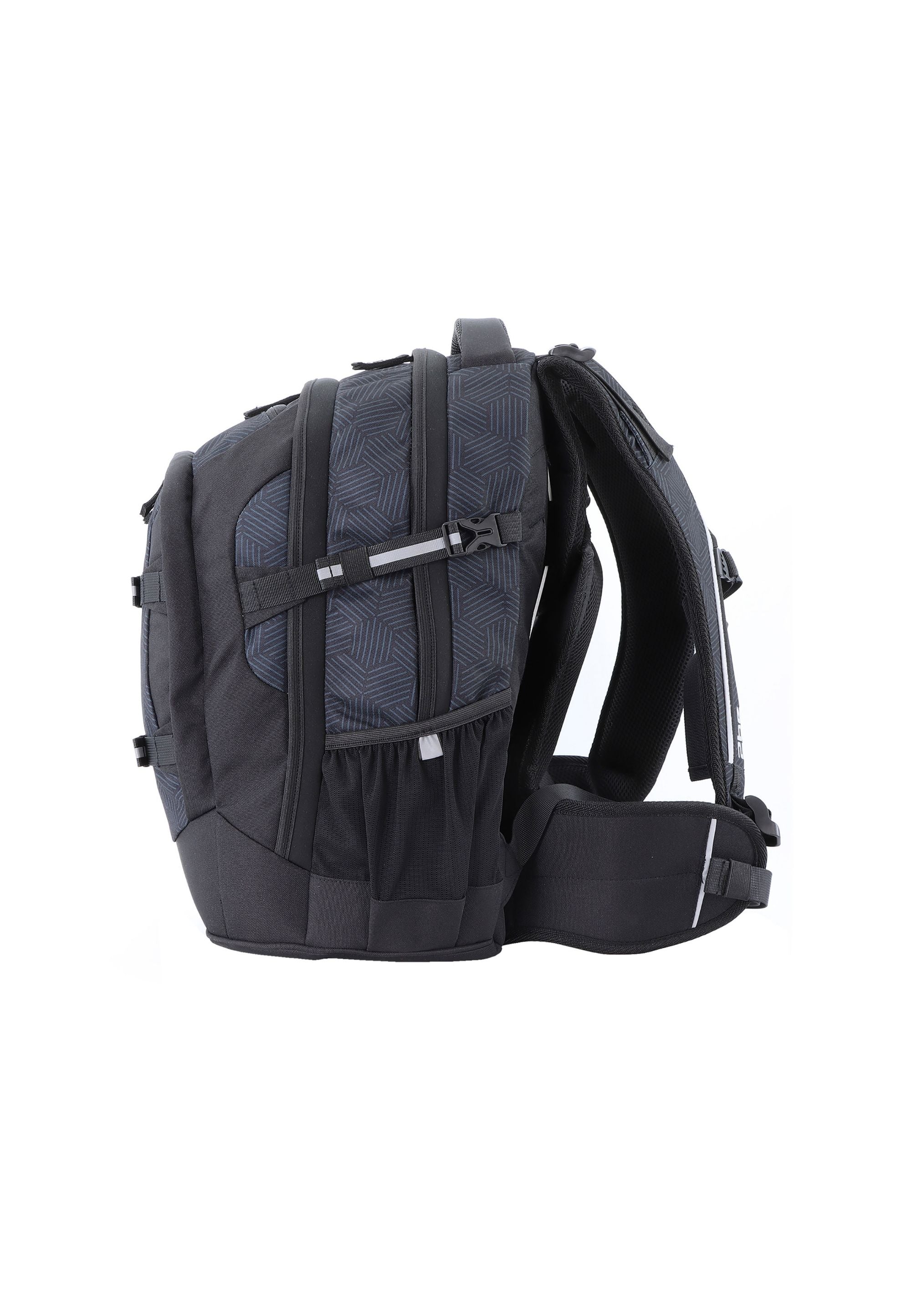 2be Schoolbag / Laptop Backpack / With Gym Bag and Pencil Case Black/Grey