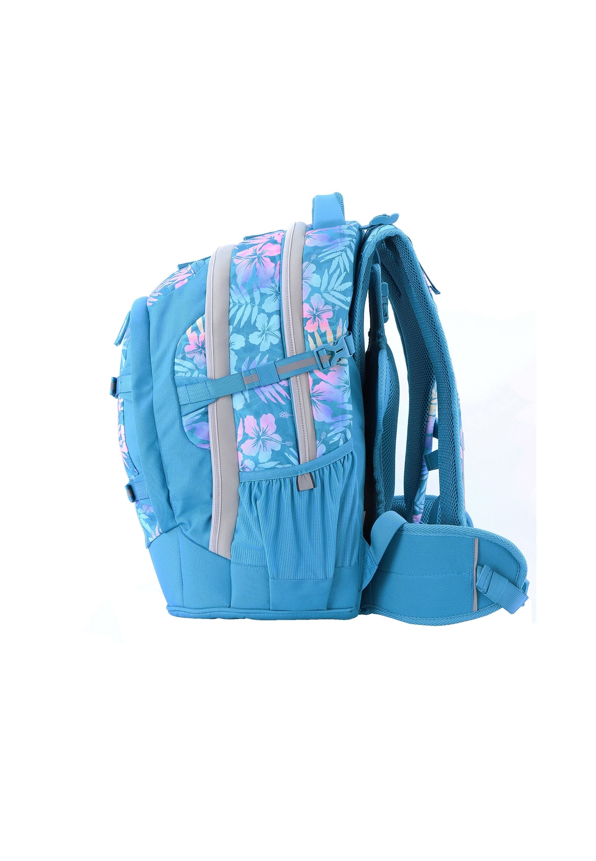 2be Schoolbag / Laptop Backpack / With Gym Bag and Pencil Case Turquoise