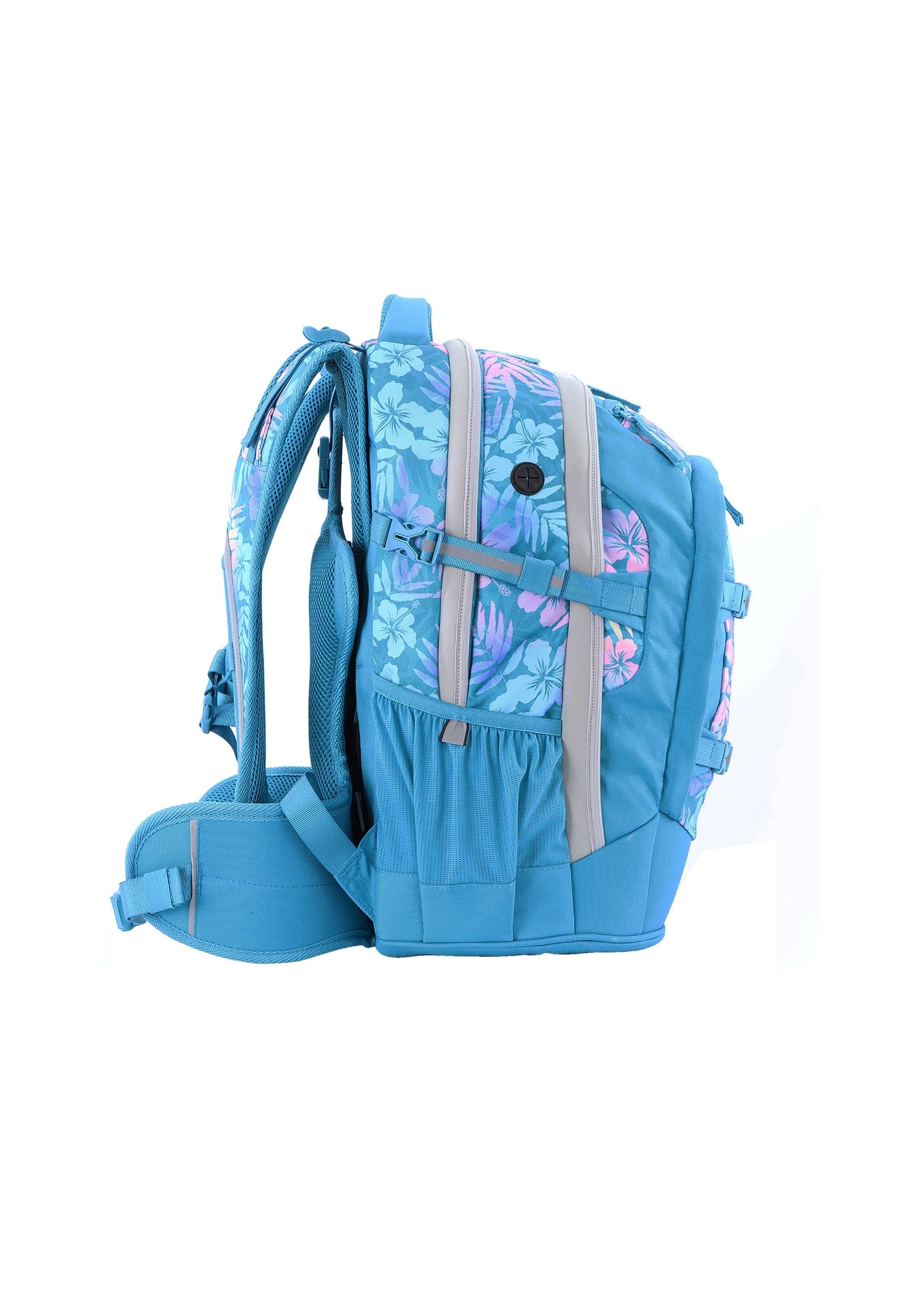 2be Schoolbag / Laptop Backpack / With Gym Bag and Pencil Case Turquoise