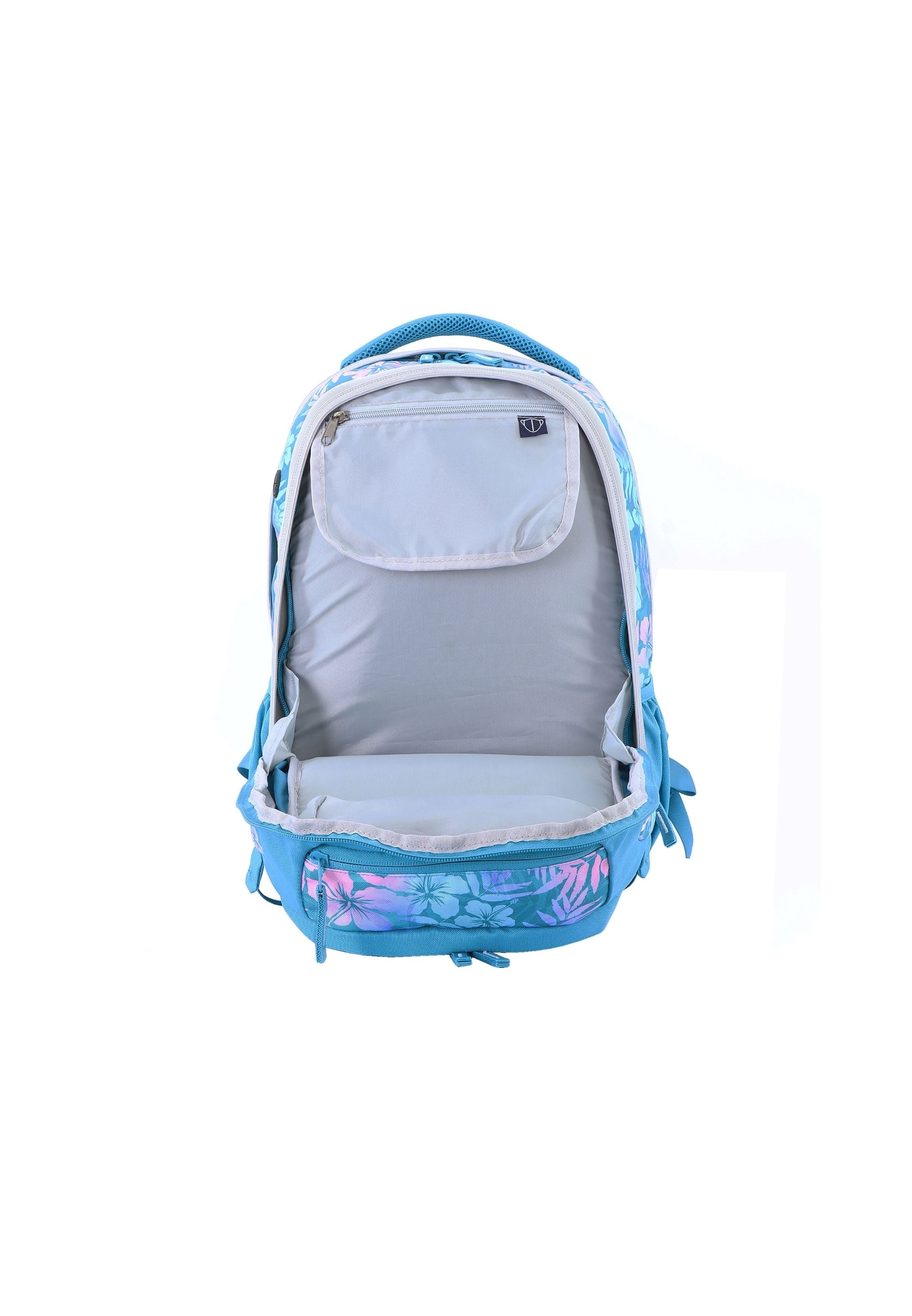 2be Schoolbag / Laptop Backpack / With Gym Bag and Pencil Case Turquoise