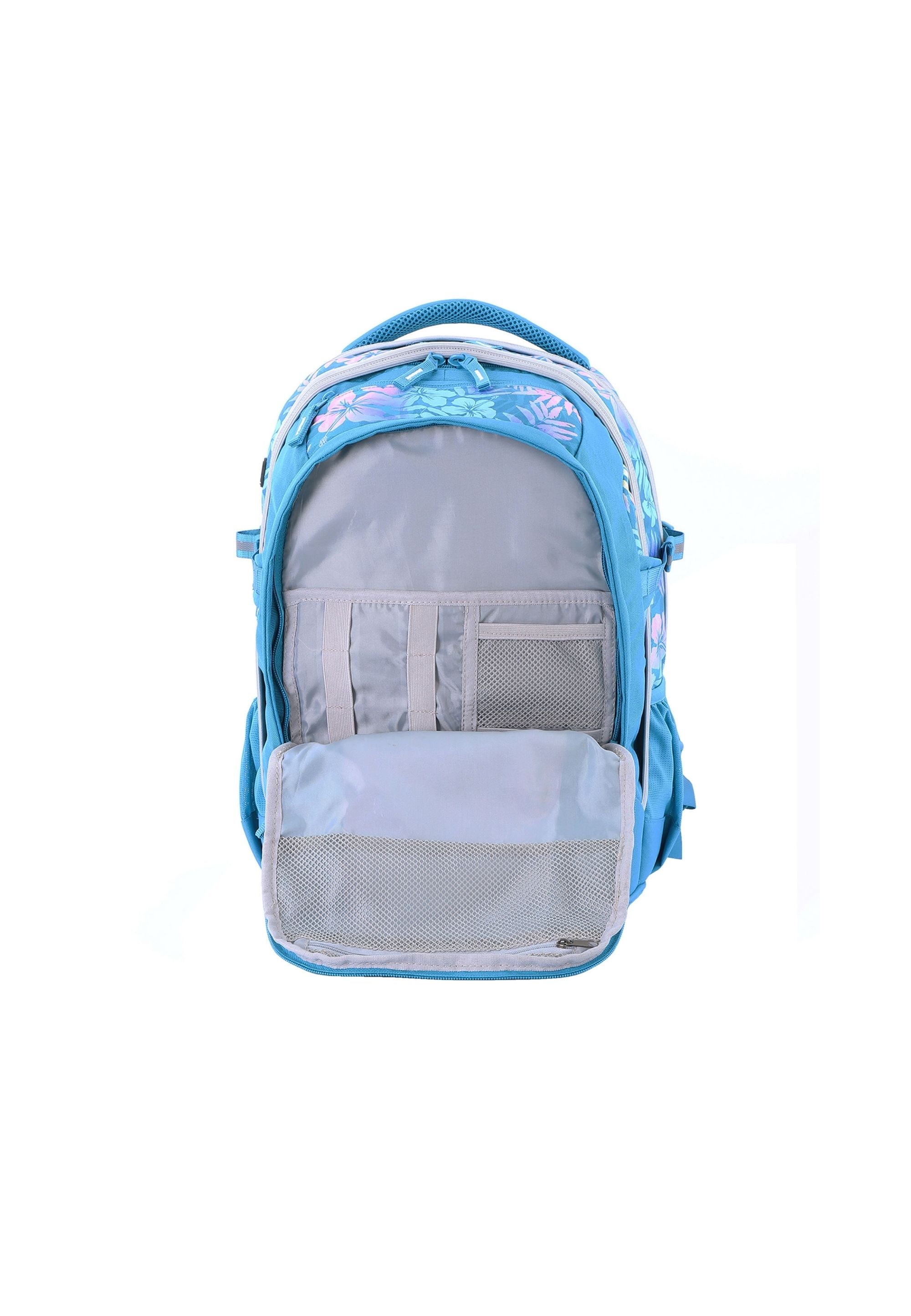 2be Schoolbag / Laptop Backpack / With Gym Bag and Pencil Case Turquoise