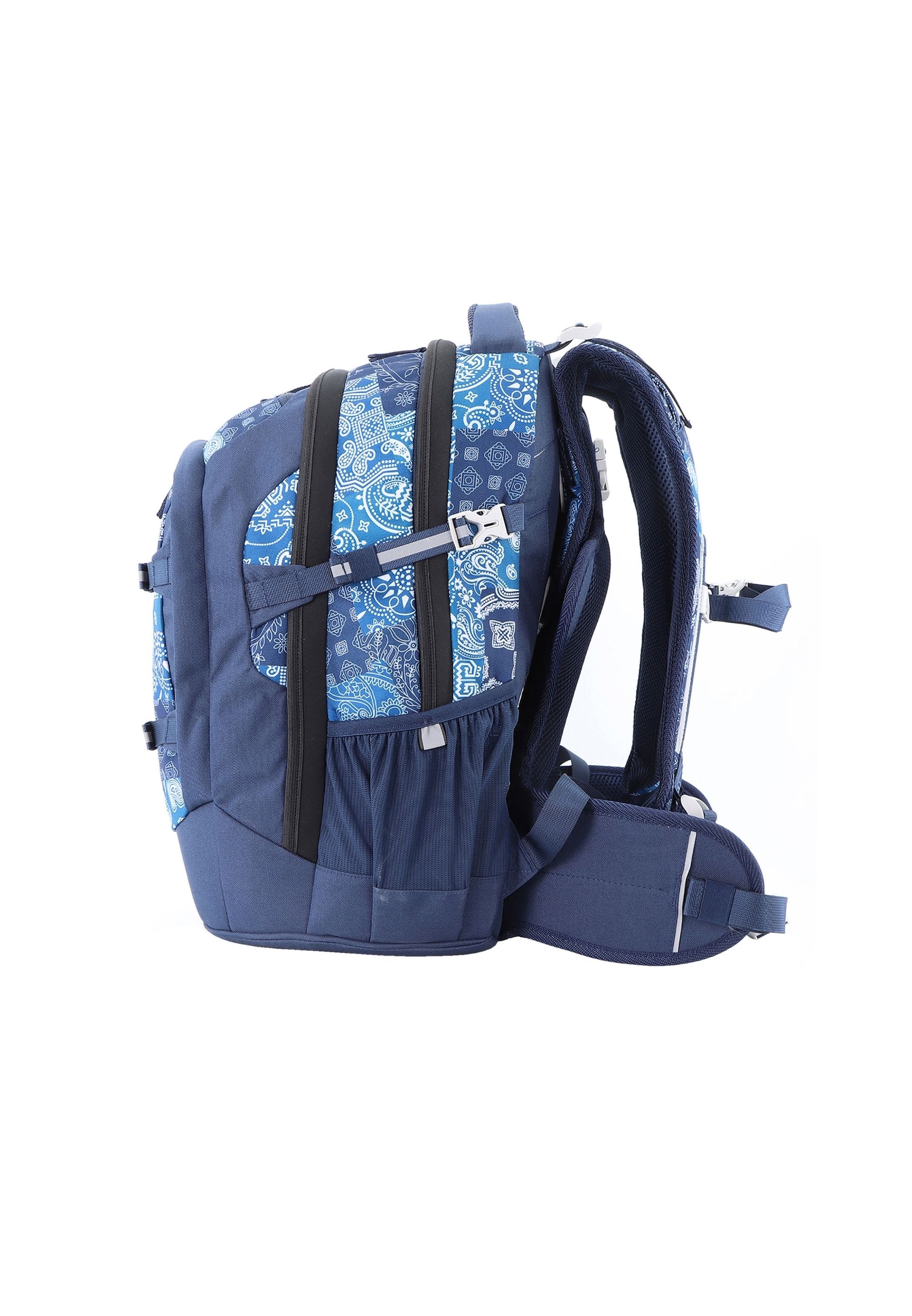 2be Schoolbag / Laptop Backpack / With Gym Bag and Pencil Case Royal Blue