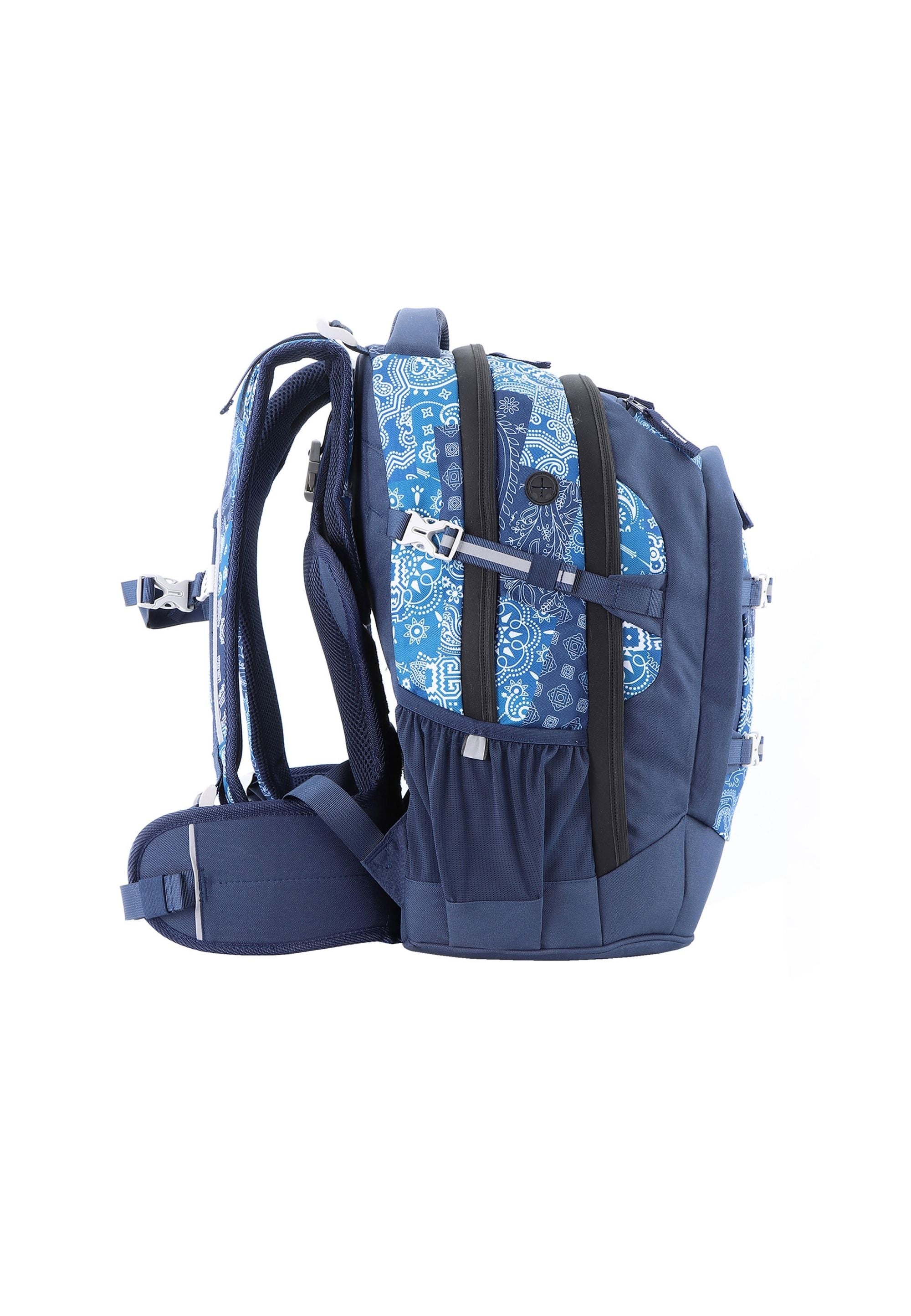 2be Schoolbag / Laptop Backpack / With Gym Bag and Pencil Case Royal Blue