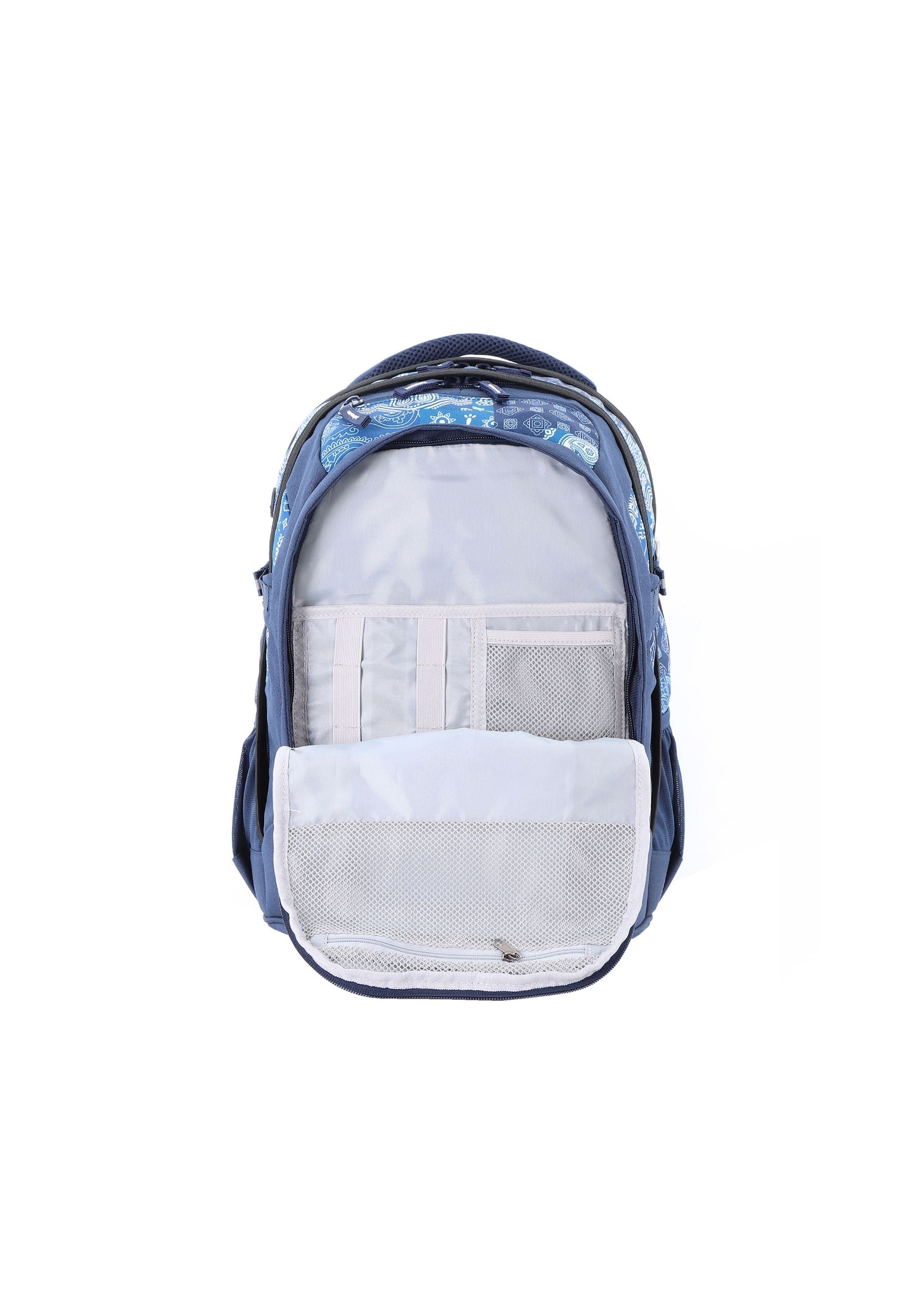 2be Schoolbag / Laptop Backpack / With Gym Bag and Pencil Case Royal Blue