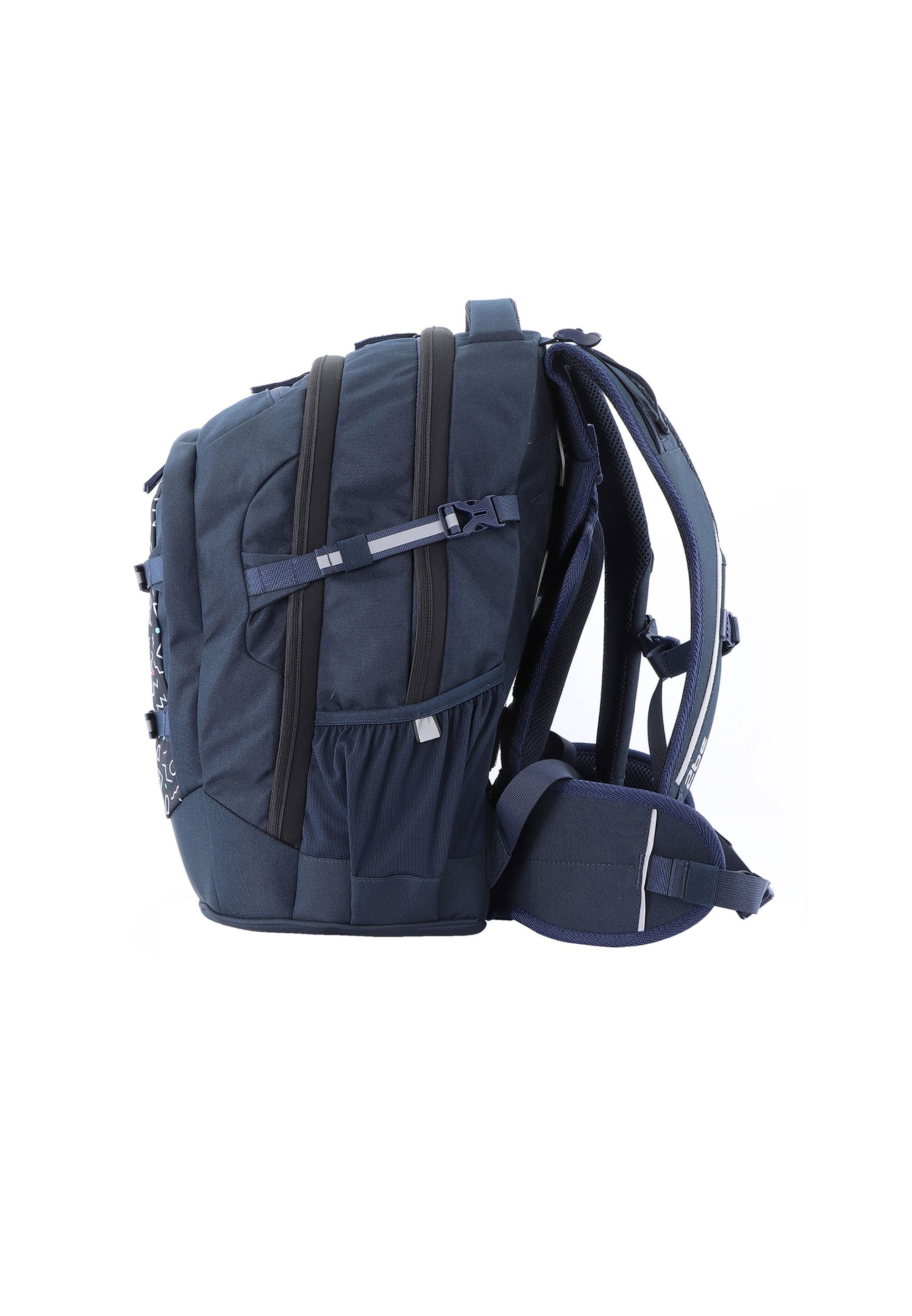 2be Schoolbag / Laptop Backpack / With Gym Bag and Pencil Case Navy