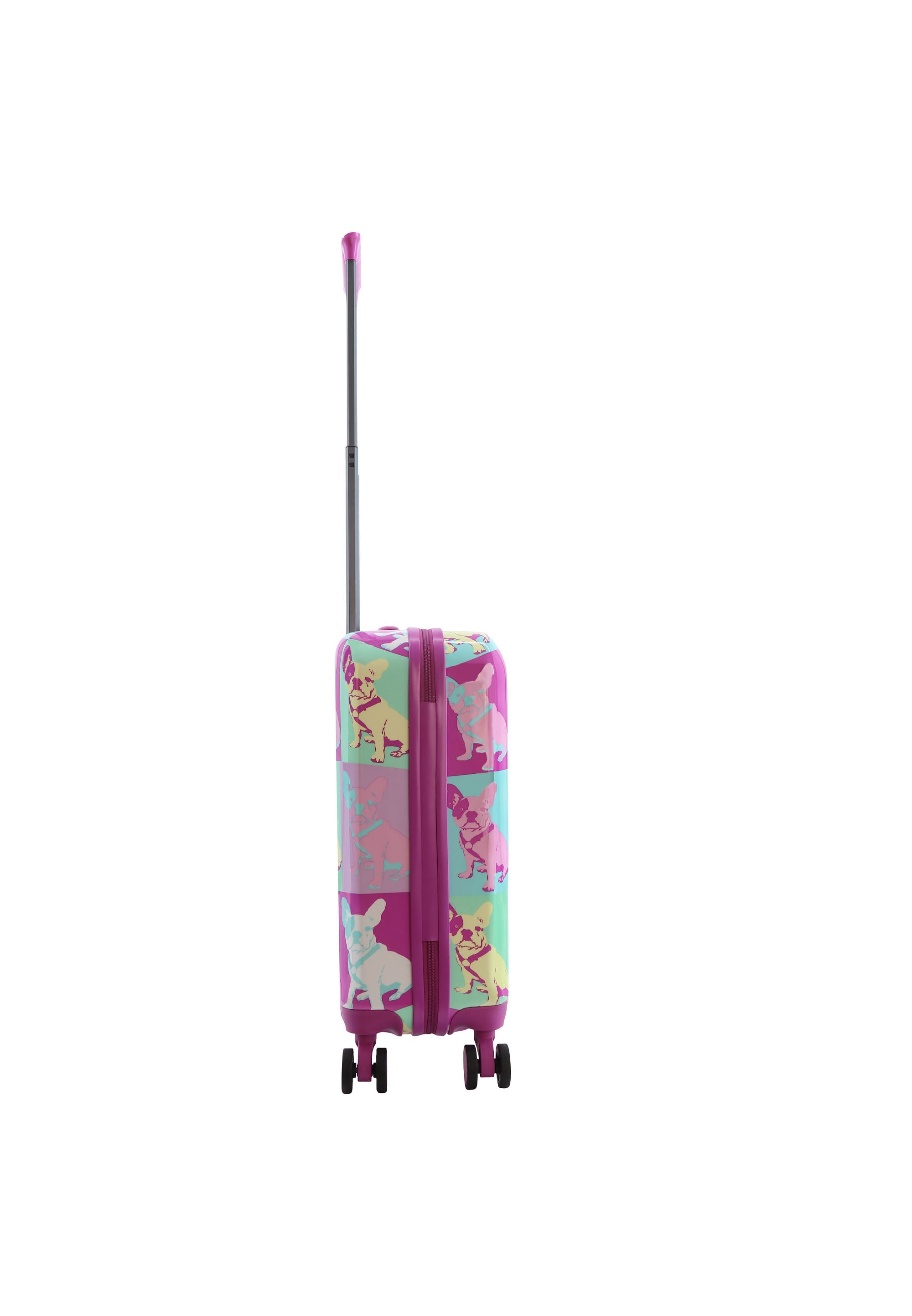 Saxoline Blue Bulldog Emotion Handluggage Hard Suitcase / Luggage / Trolley - 55 cm (Small)