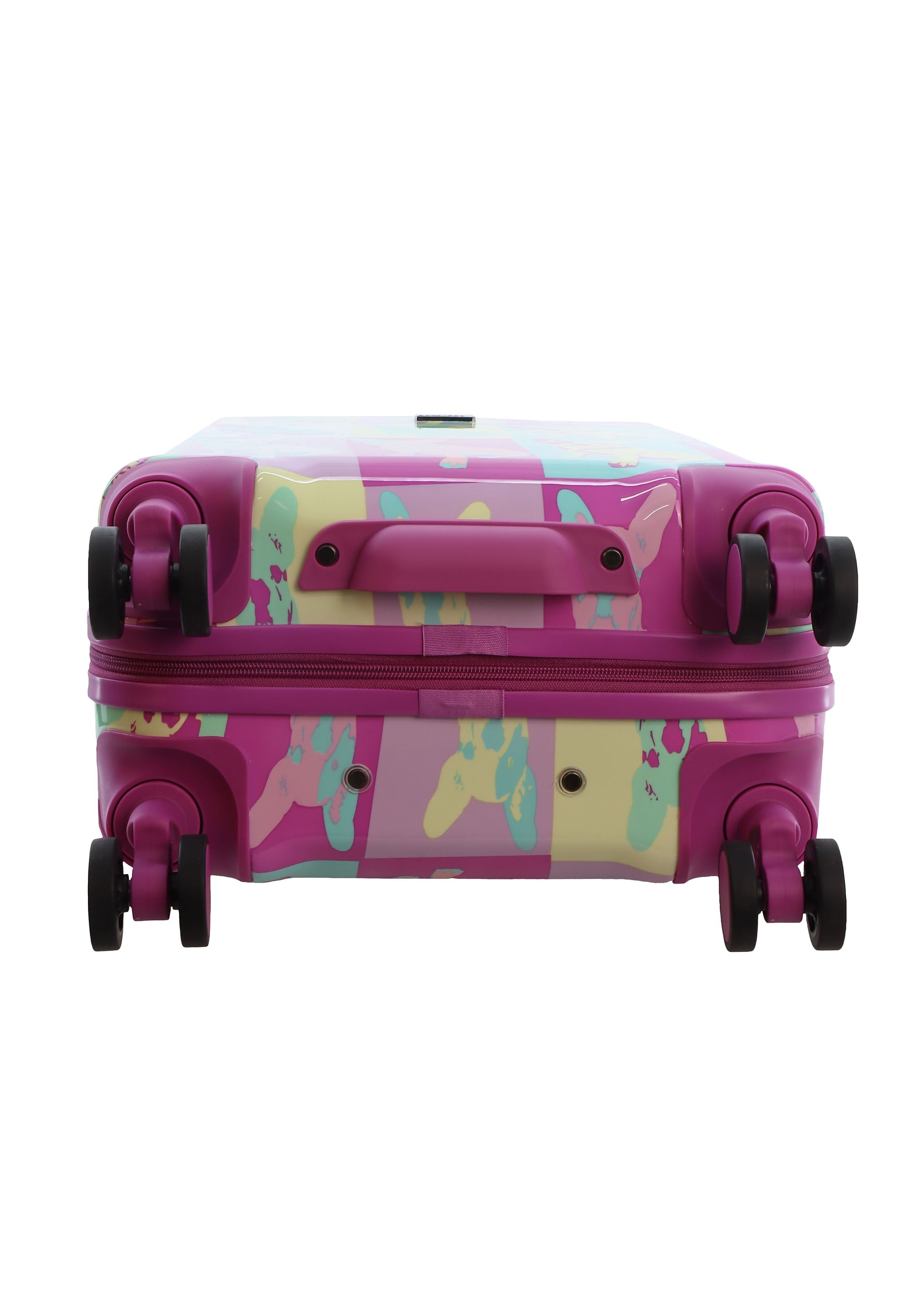 Saxoline Blue Bulldog Emotion Handluggage Hard Suitcase / Luggage / Trolley - 55 cm (Small)