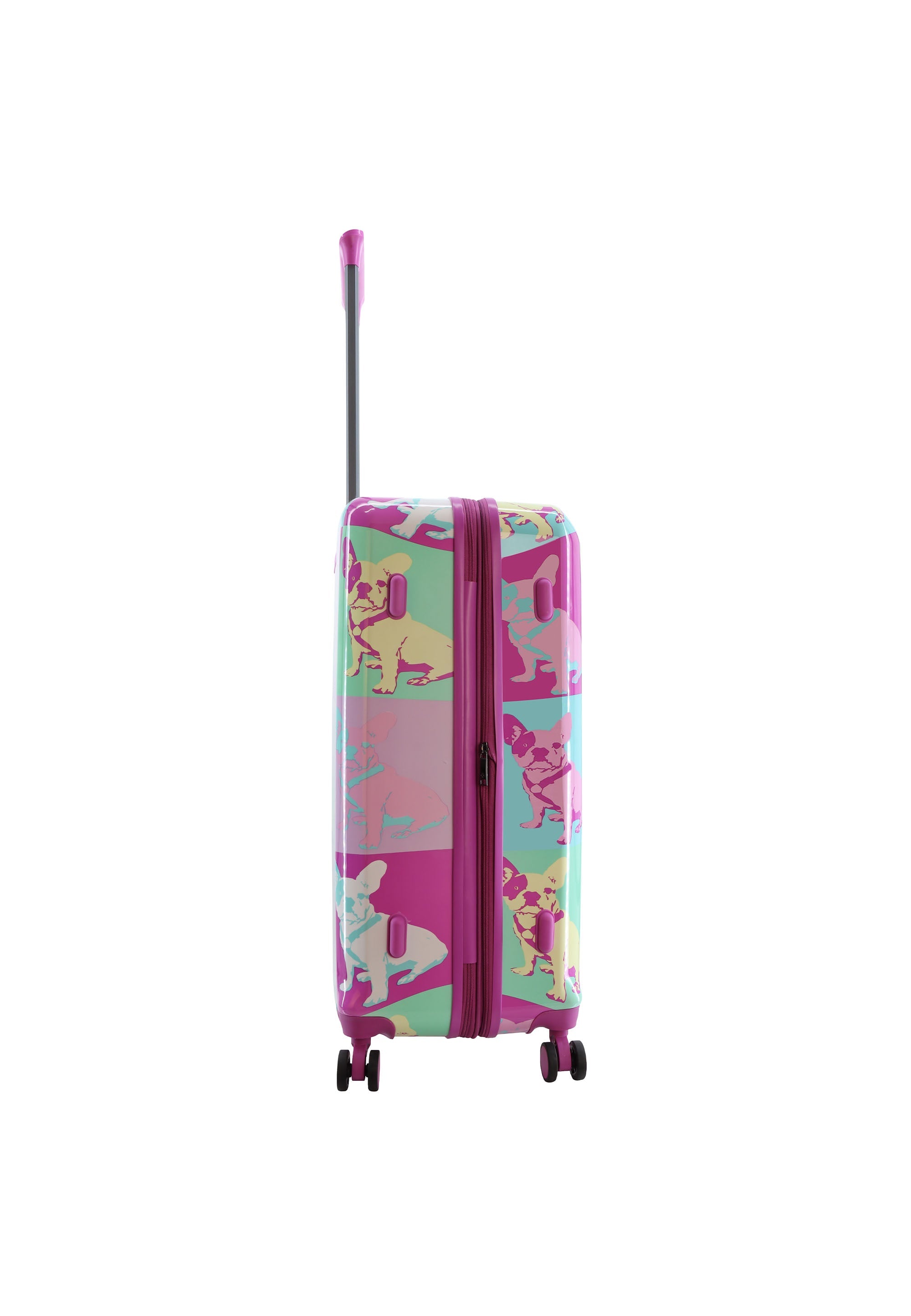 Saxoline Blue Bulldog Emotion Hard Suitcase / Luggage / Trolley - 67 cm (Medium)