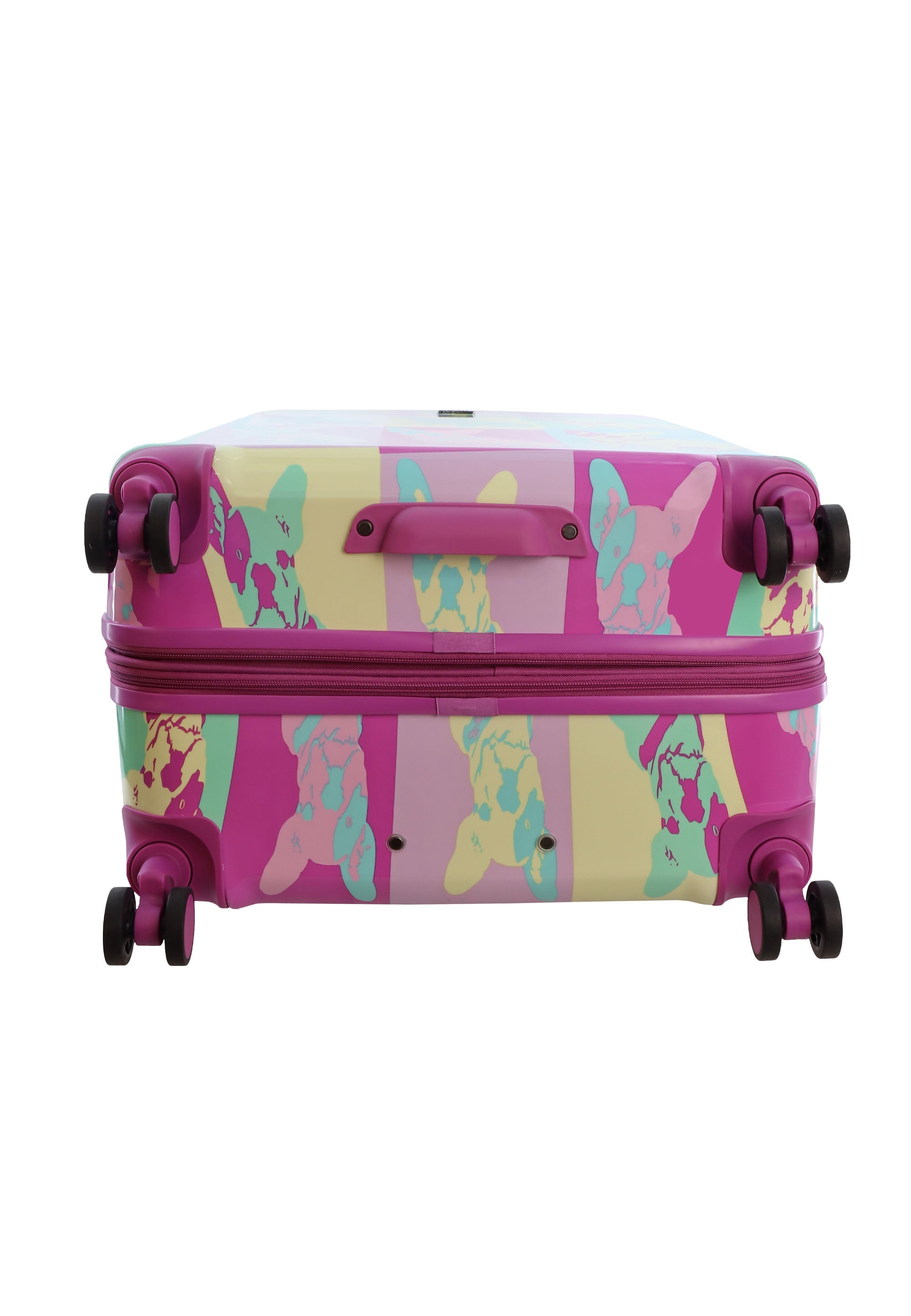 Saxoline Blue Bulldog Emotion Hard Suitcase / Luggage / Trolley - 67 cm (Medium)
