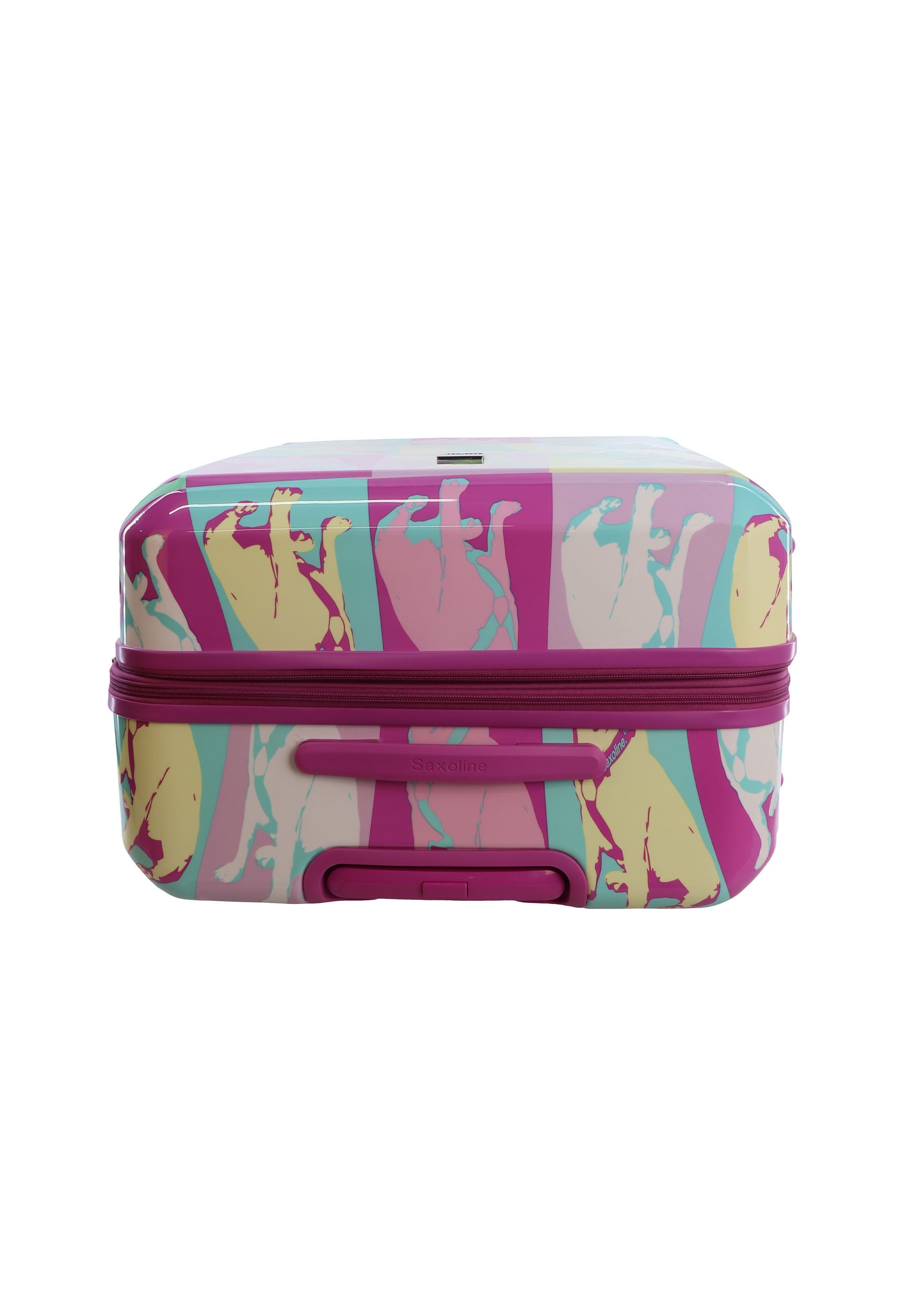 Saxoline Blue Bulldog Emotion Hard Suitcase / Luggage / Trolley - 77 cm (Large)
