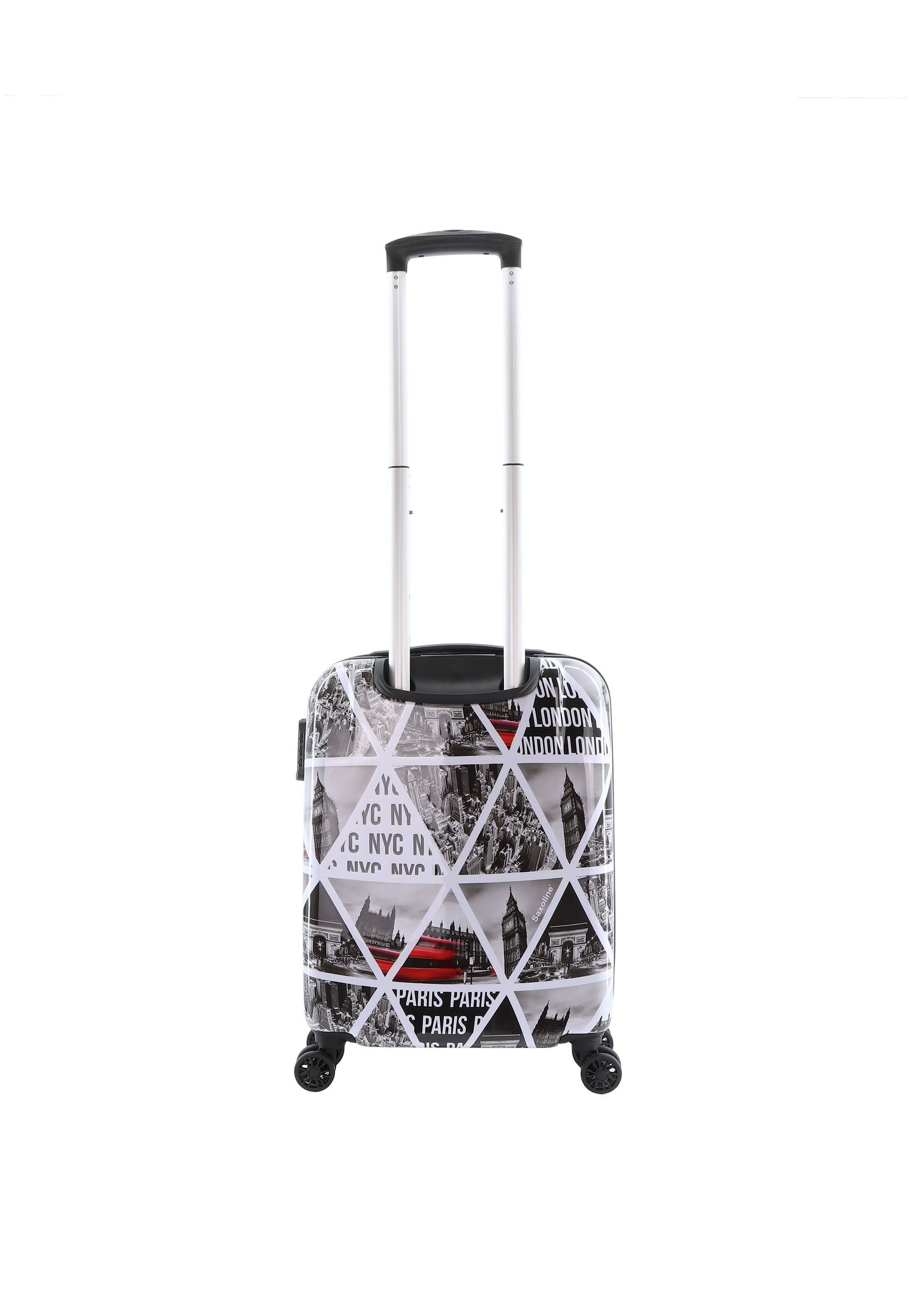 Saxoline Cities Handluggage HardSuitcase / Trolley / Travel Suitcase - 54 cm - (Small)