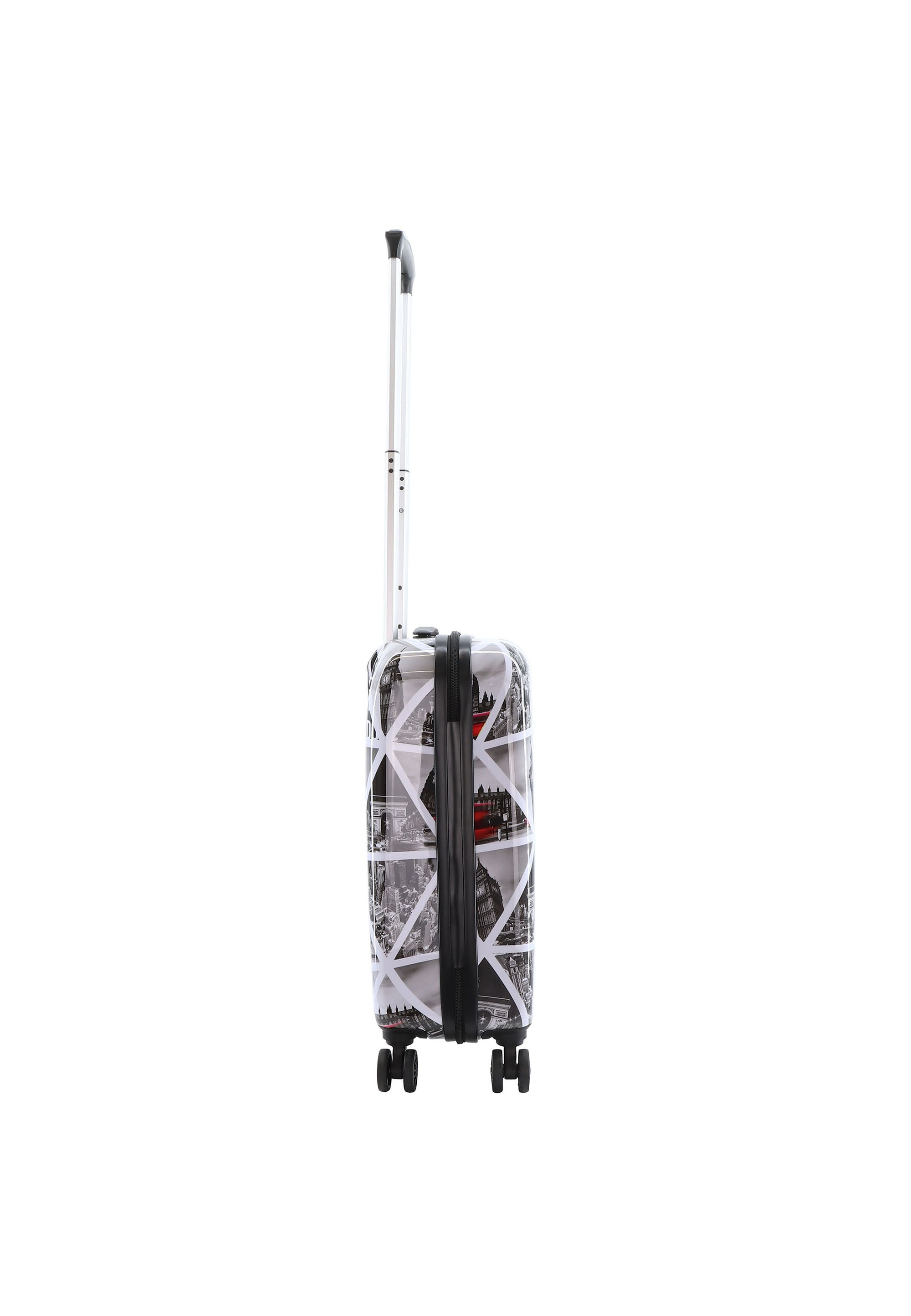 Saxoline Cities Handluggage HardSuitcase / Trolley / Travel Suitcase - 54 cm - (Small)