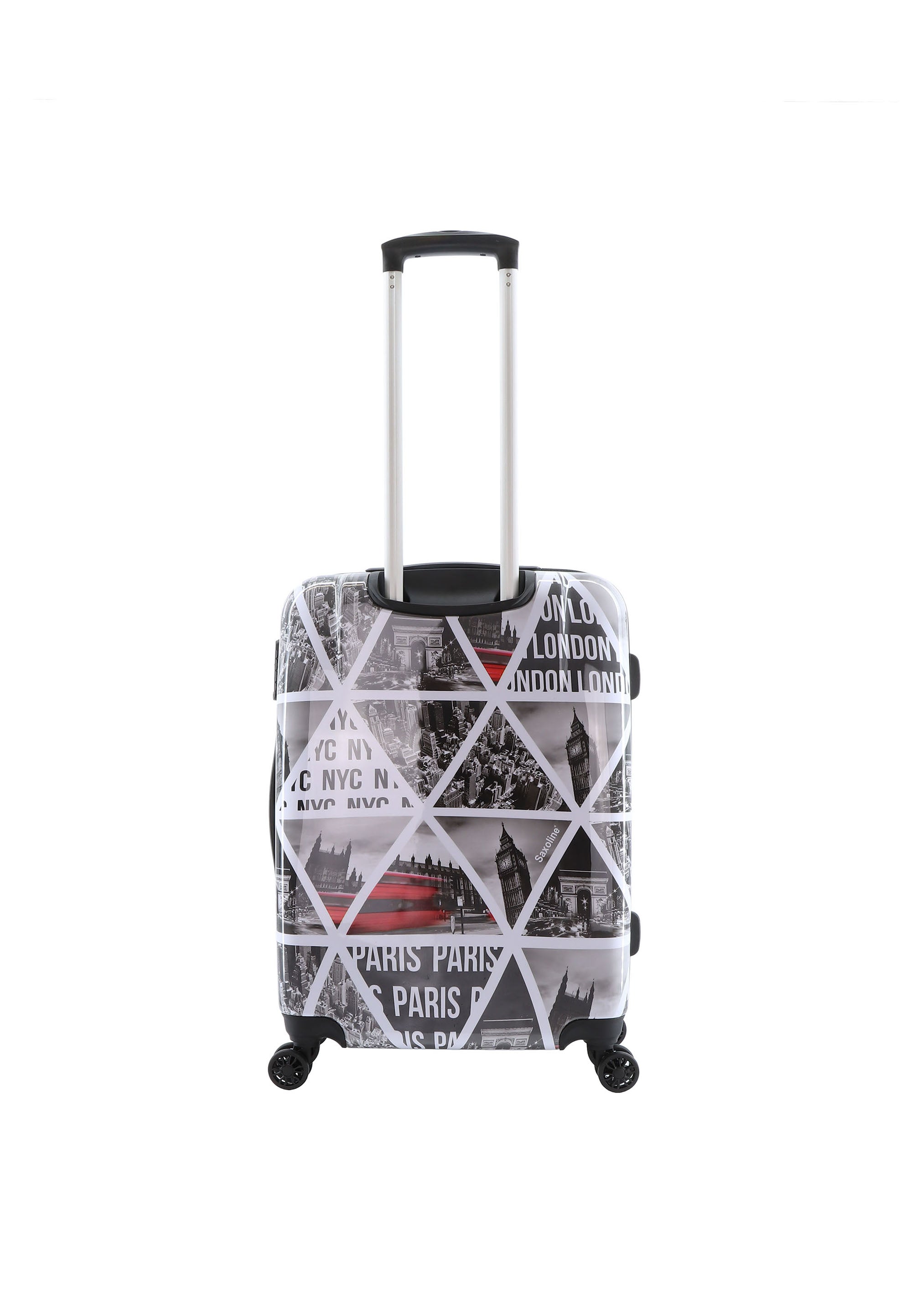 Saxoline Cities Hard Suitcase / Trolley / Luggage - 67 cm - (Medium)