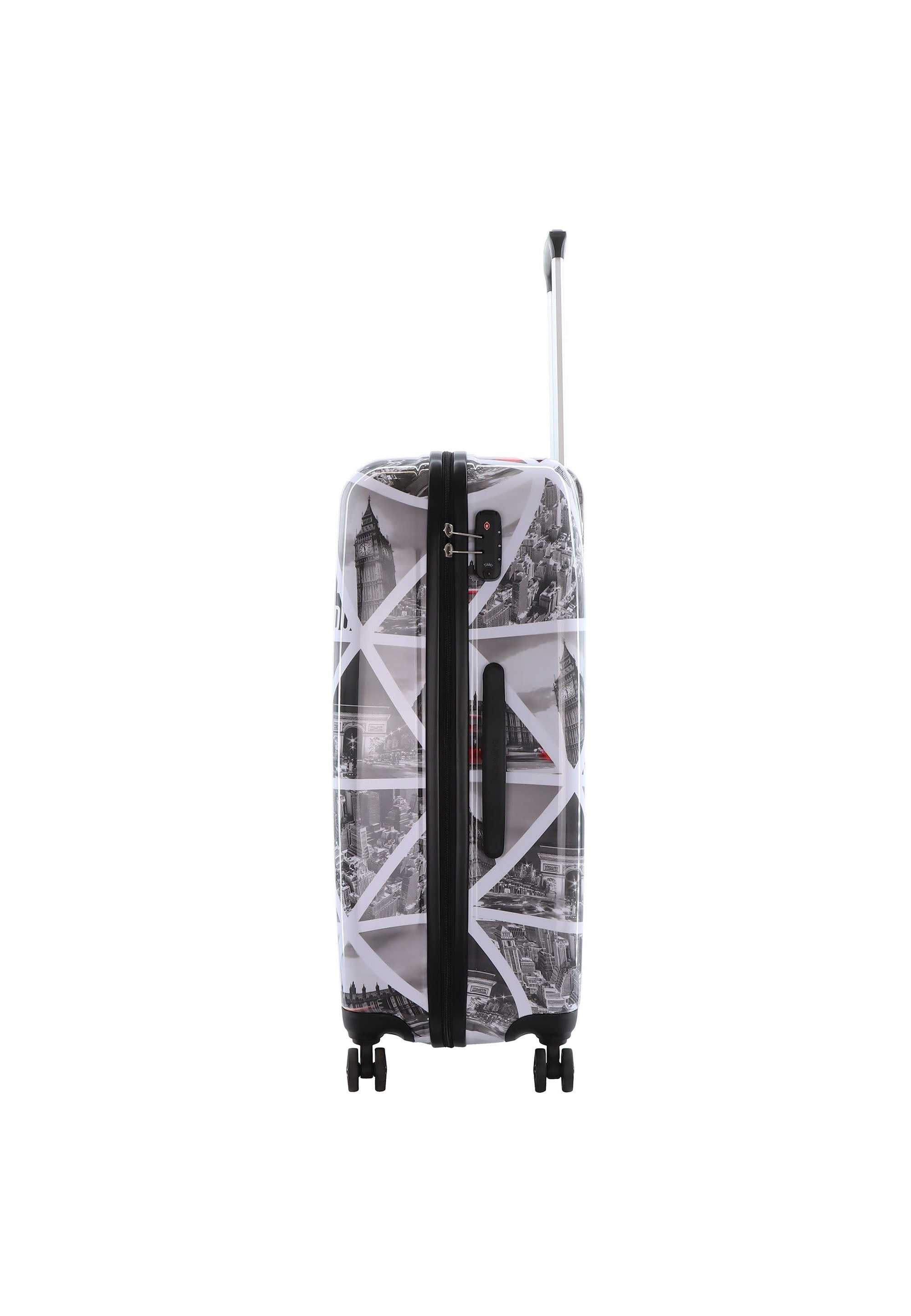 Saxoline Cities Hard Suitcase / Trolley / Luggage - 78 cm - (Large)