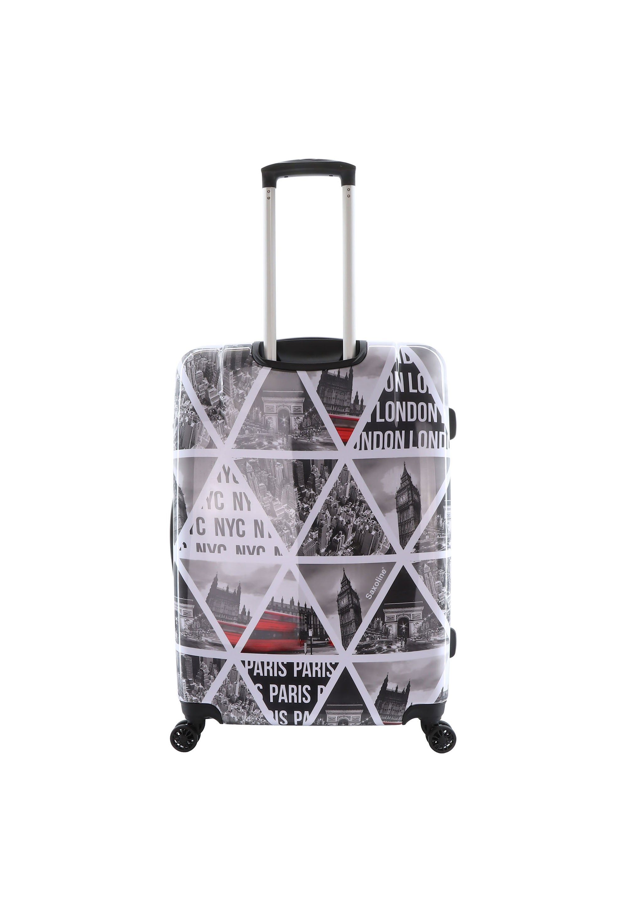 Saxoline Cities Hard Suitcase / Trolley / Luggage - 78 cm - (Large)