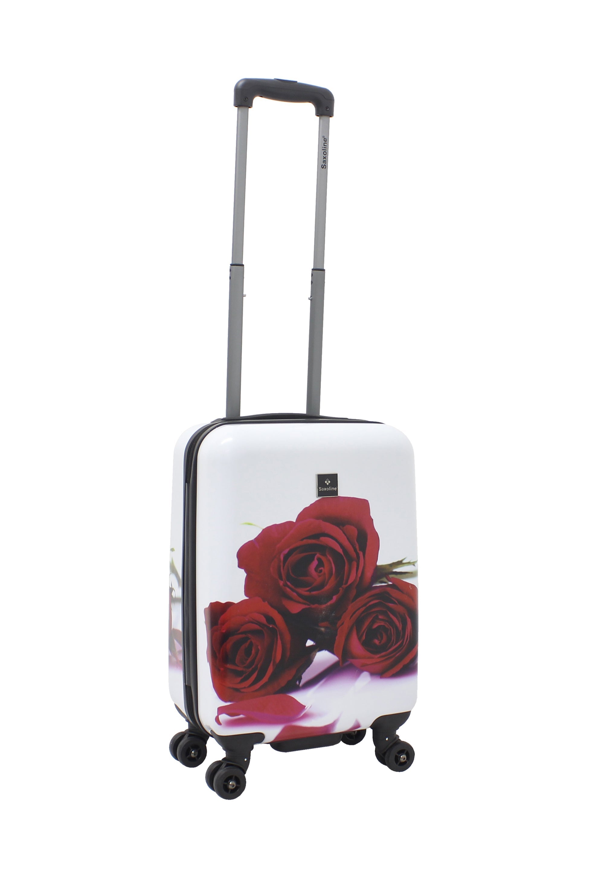 Saxoline Red Roses Hard Suitcase set / Luggage set / Trolley set - (S/M/L)